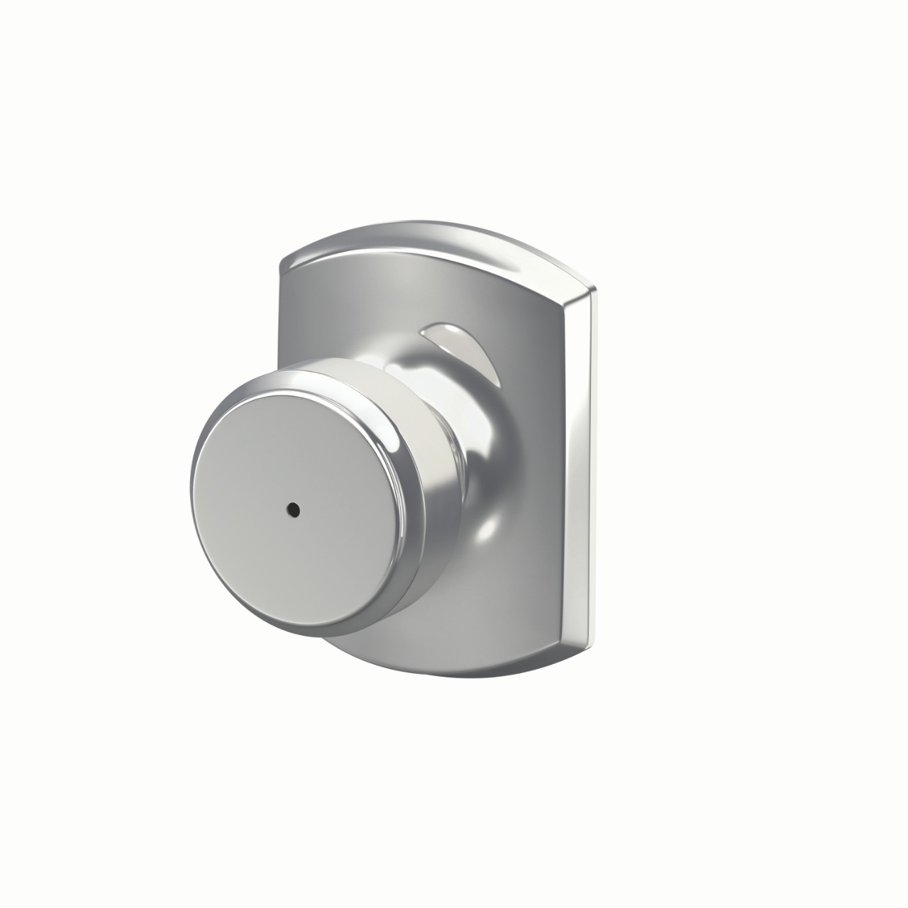 Bowery Knob Bed & Bath Lock with Greenwich Trim
