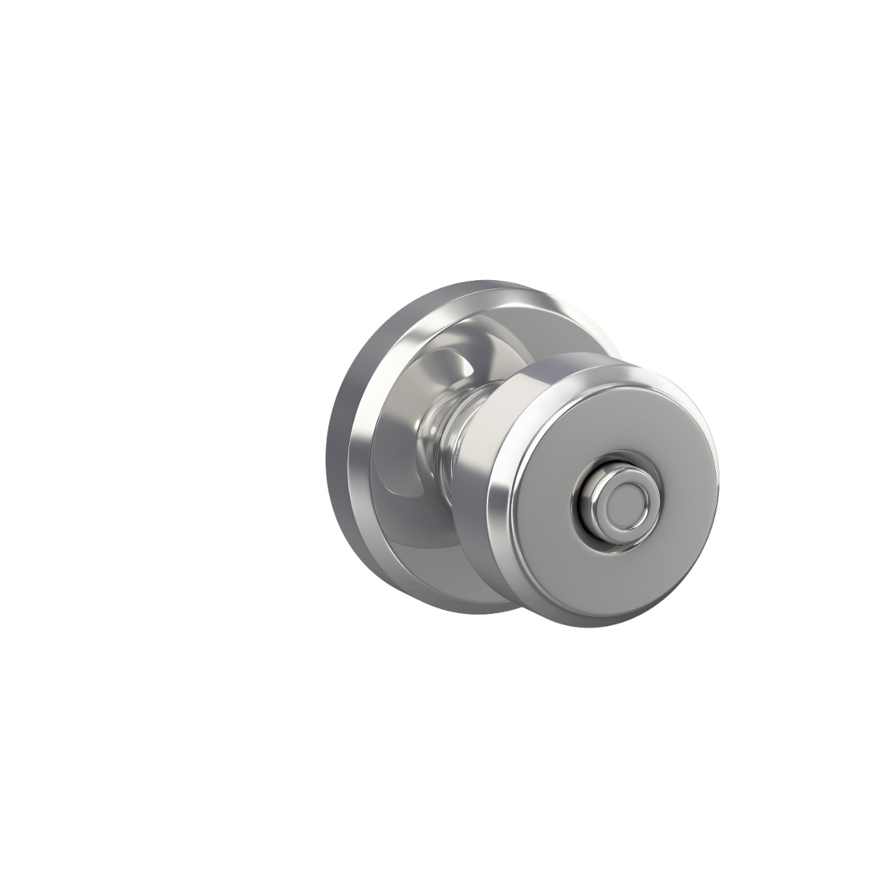 Bowery Knob Bed & Bath Lock with Greyson Trim