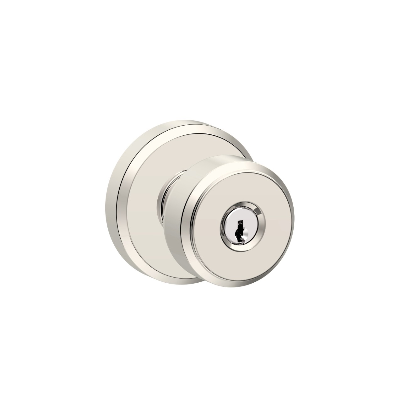Bowery Knob Keyed Entry Lock with Greyson Trim