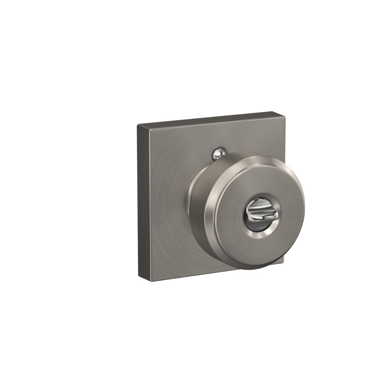 Bowery Knob Keyed Entry lock with Collins Trim