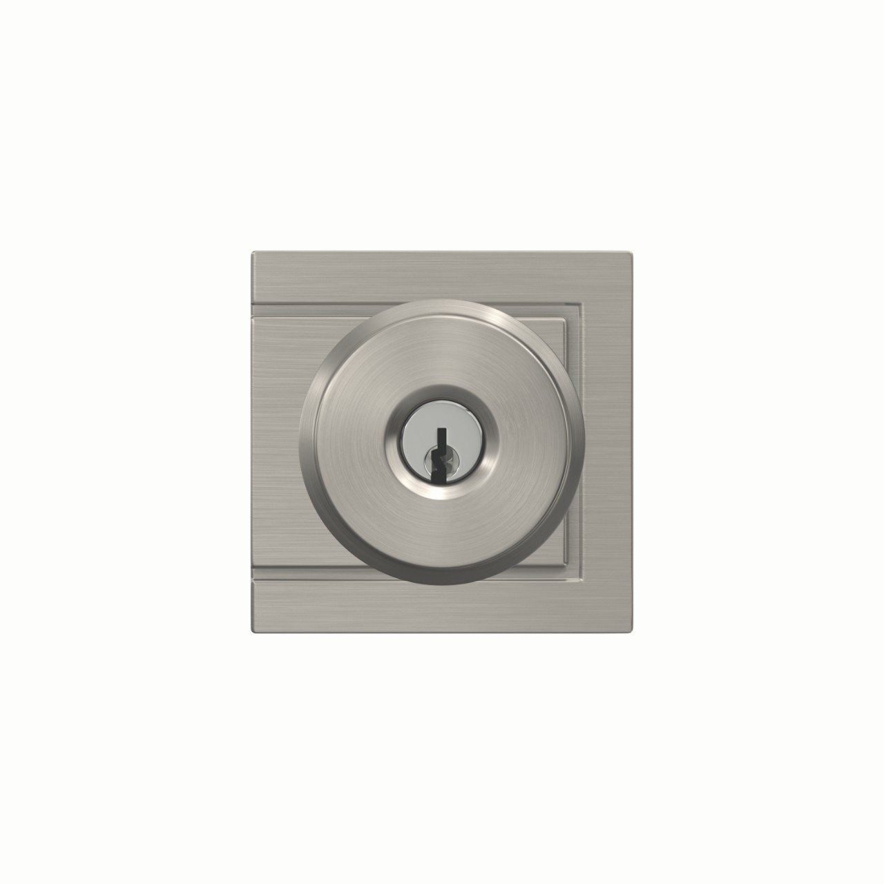 Bowery Knob Keyed Entry Lock with Upland Trim
