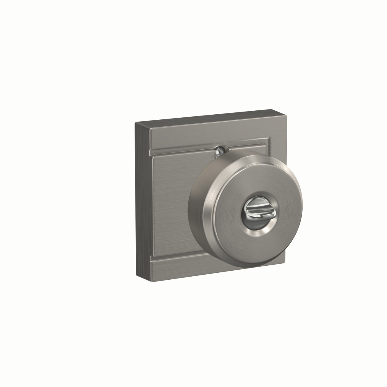 Bowery Knob Keyed Entry Lock with Upland Trim