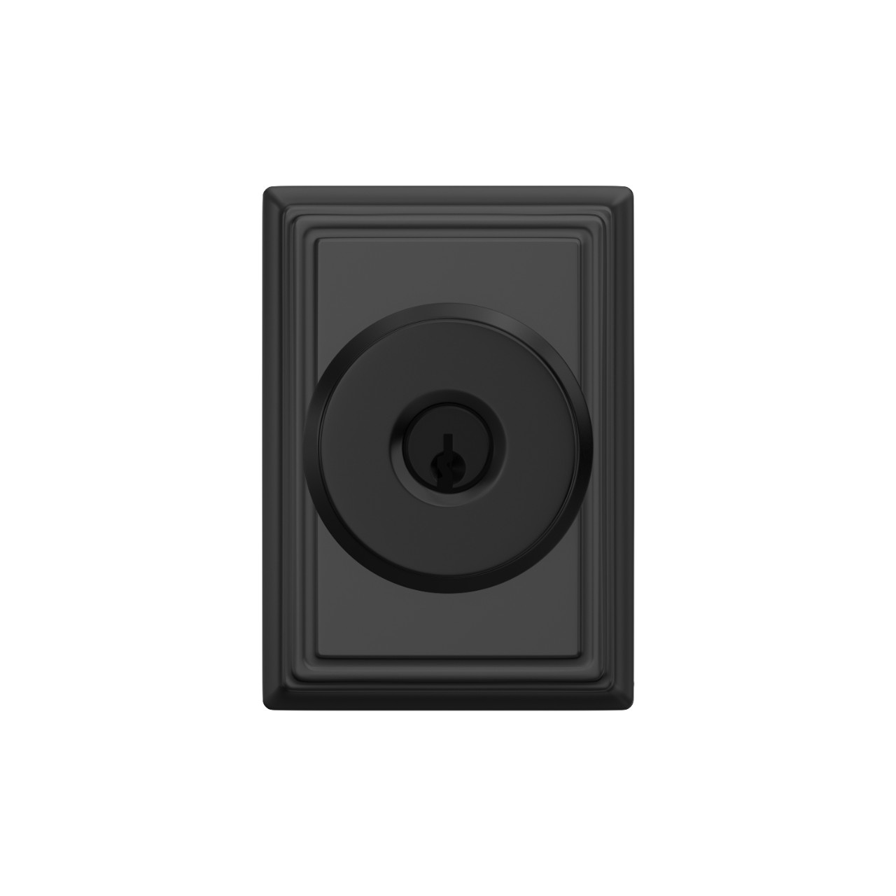 Bowery Knob Keyed Entry Lock with Addison Trim