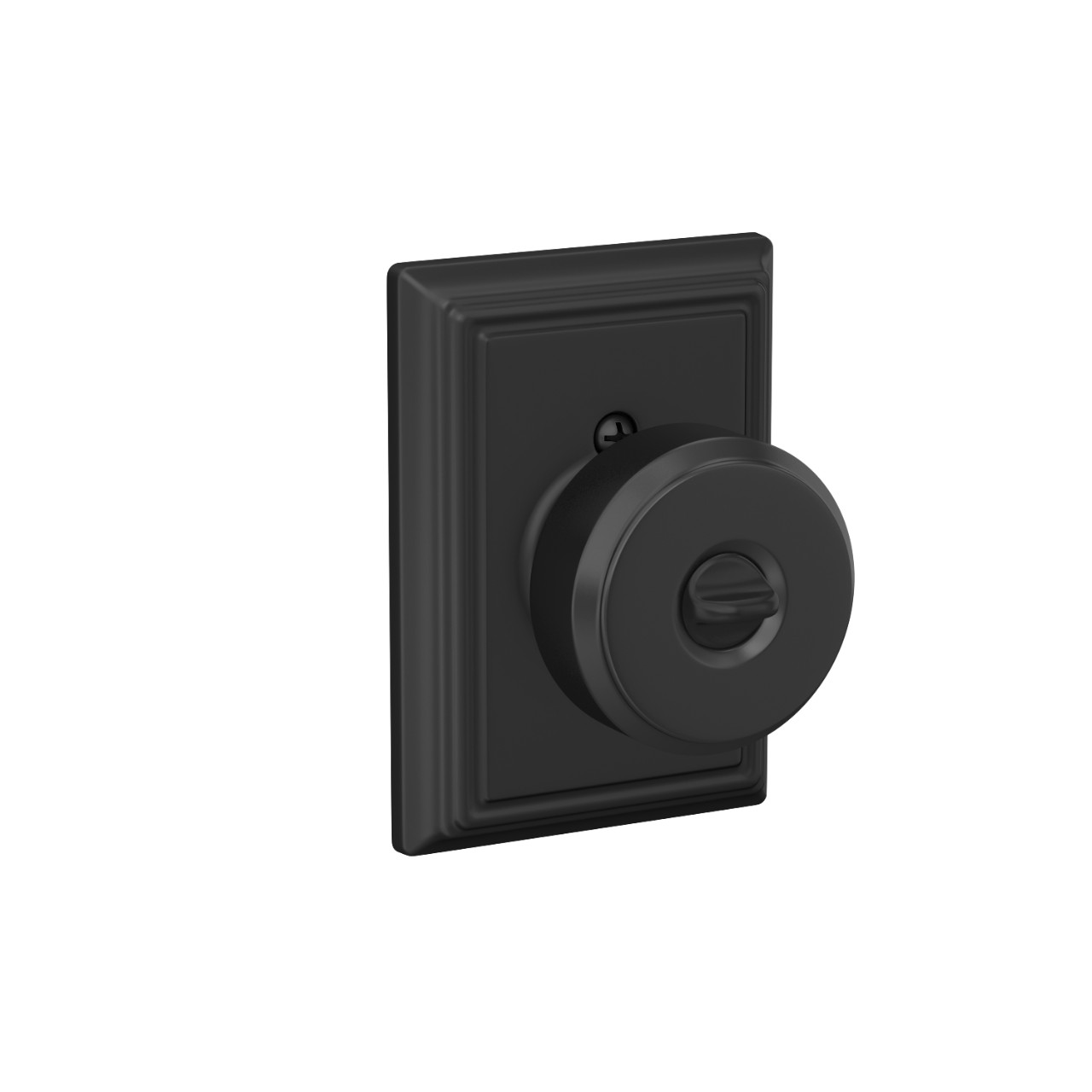 Bowery Knob Keyed Entry Lock with Addison Trim