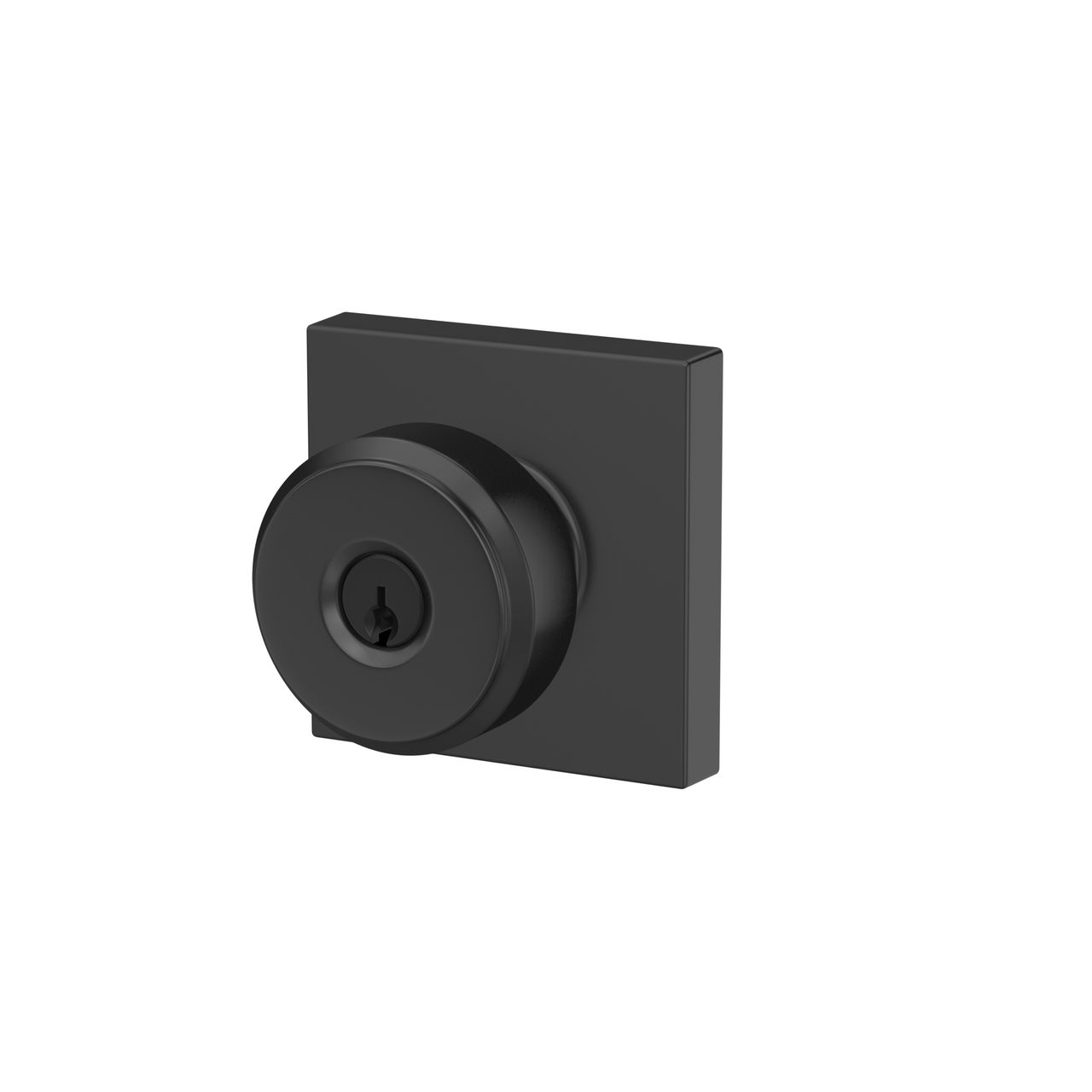 Bowery Knob Keyed Entry lock with Collins Trim