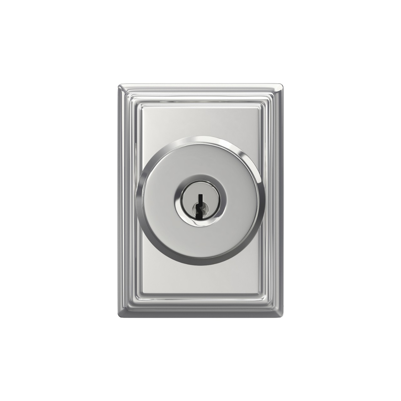 Bowery Knob Keyed Entry Lock with Addison Trim