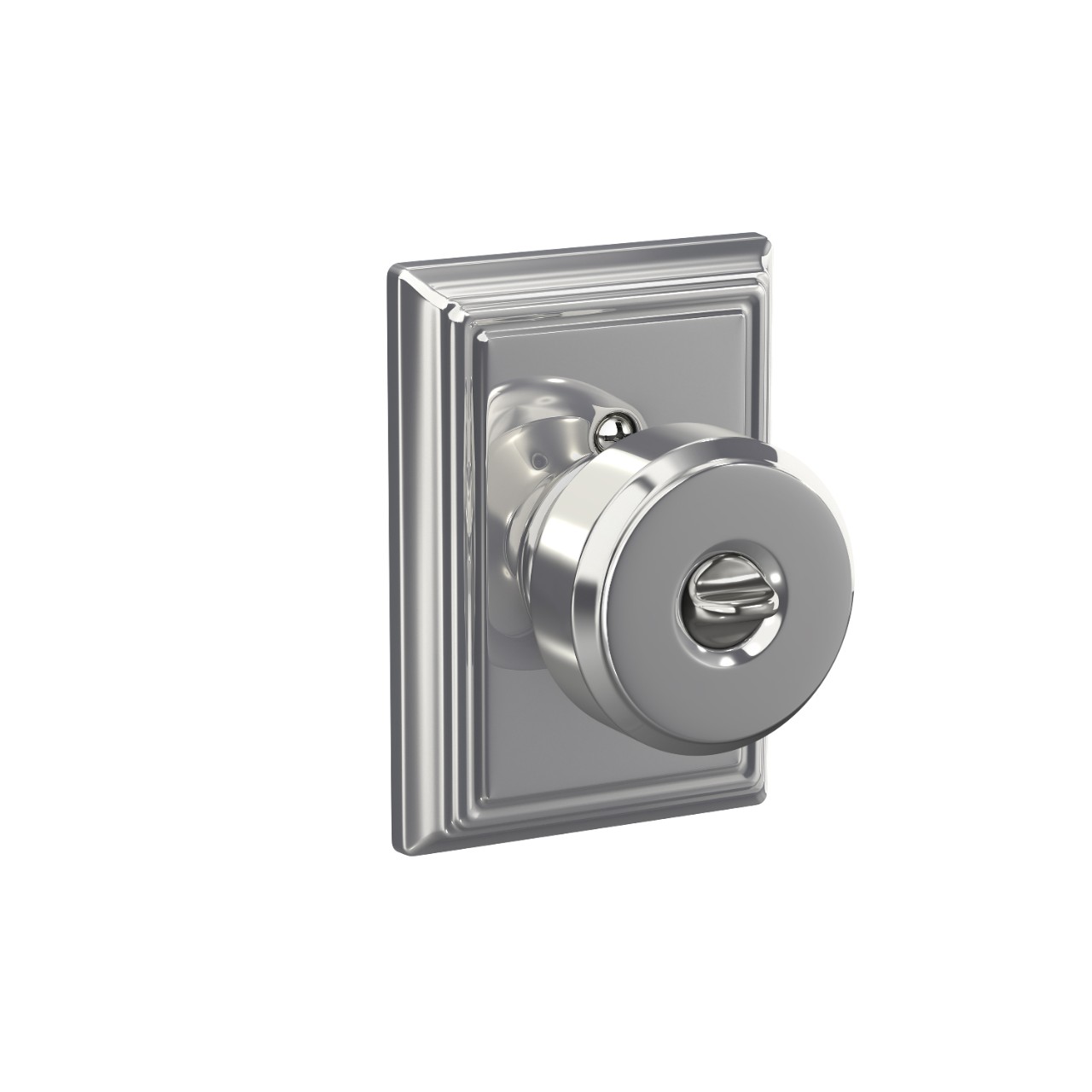 Bowery Knob Keyed Entry Lock with Addison Trim