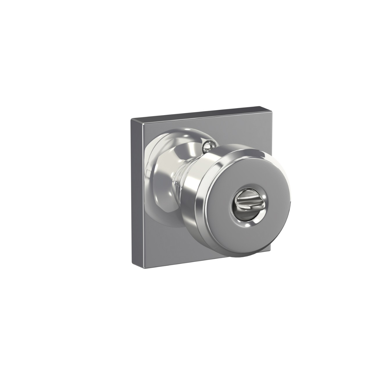 Bowery Knob Keyed Entry lock with Collins Trim