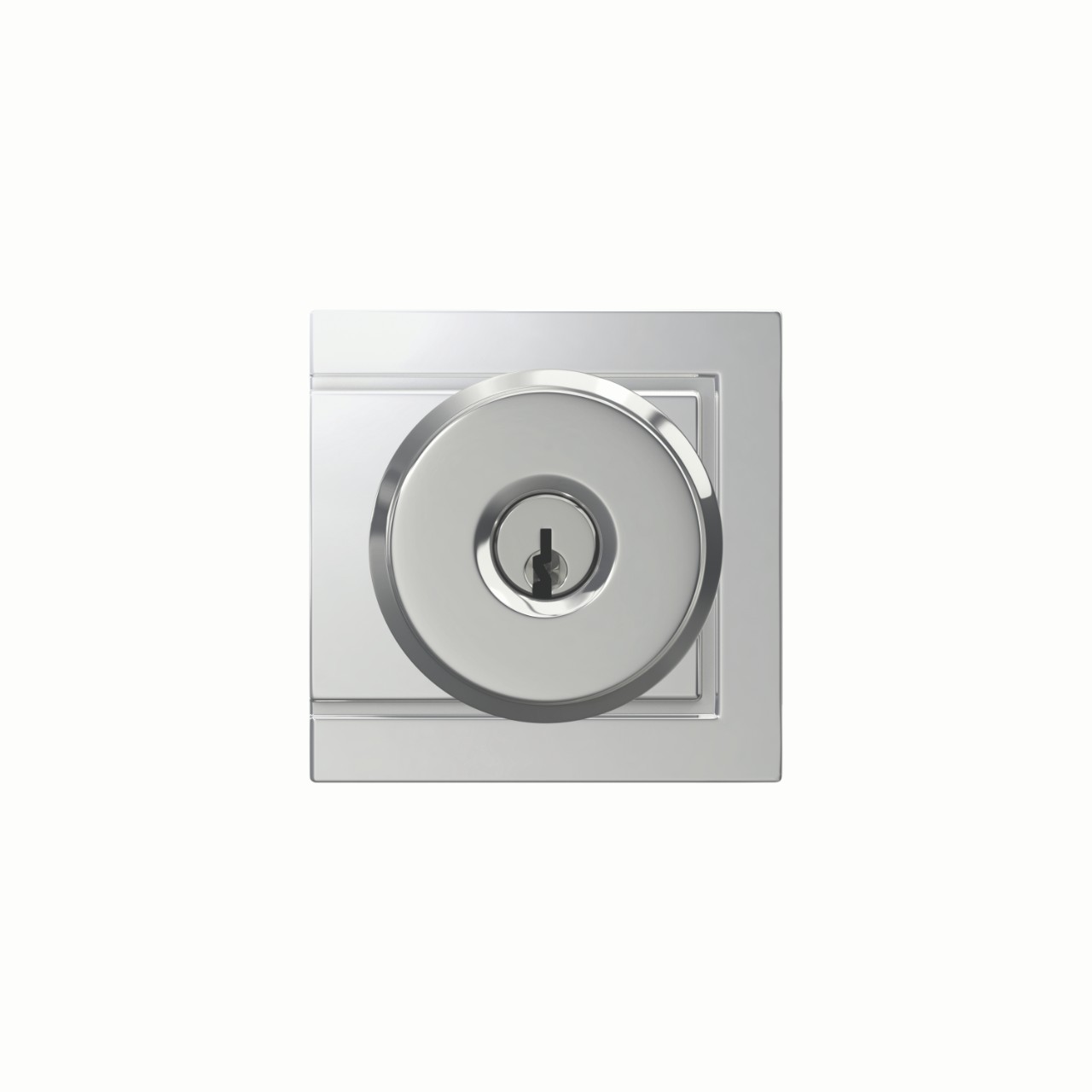 Bowery Knob Keyed Entry Lock with Upland Trim