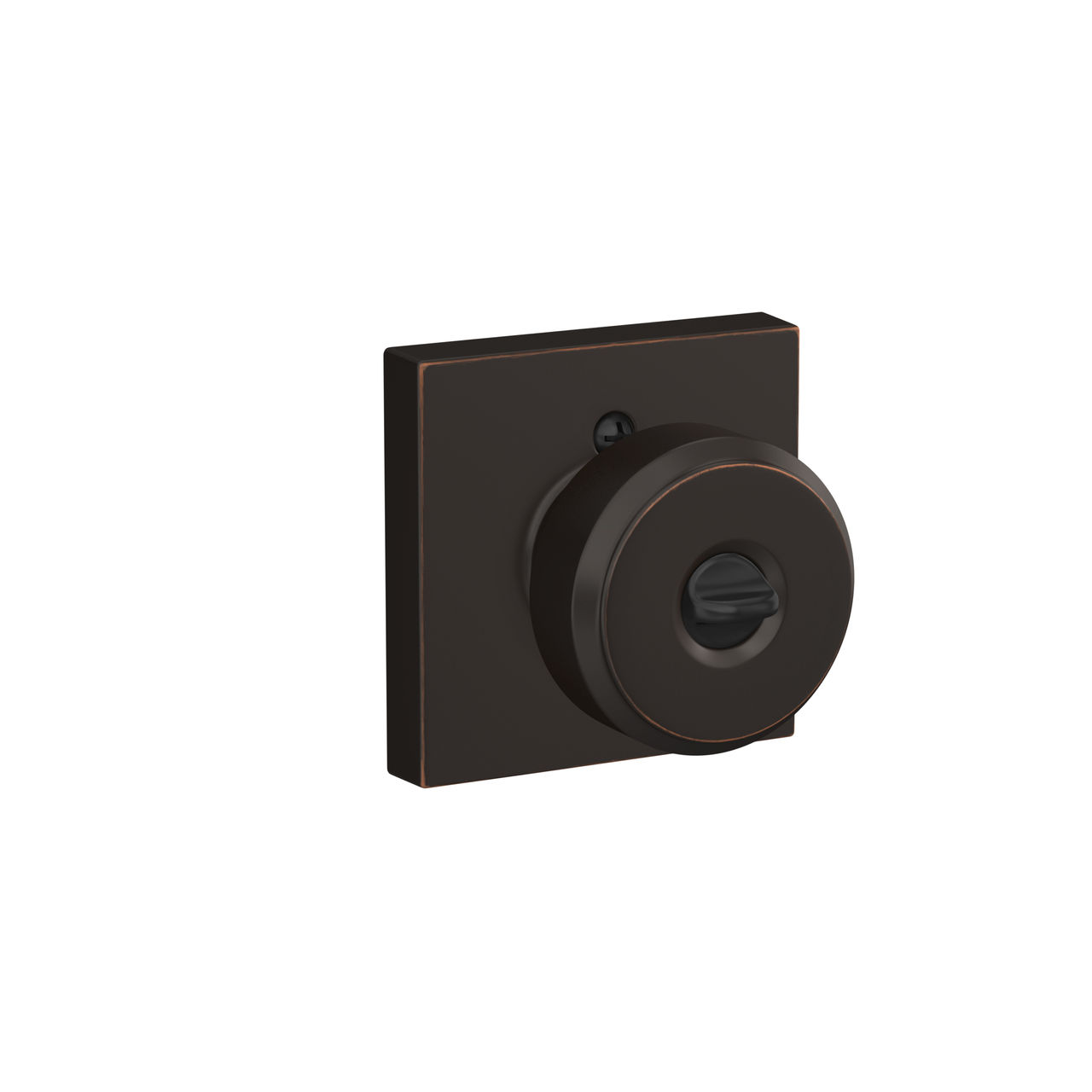 Bowery Knob Keyed Entry lock with Collins Trim