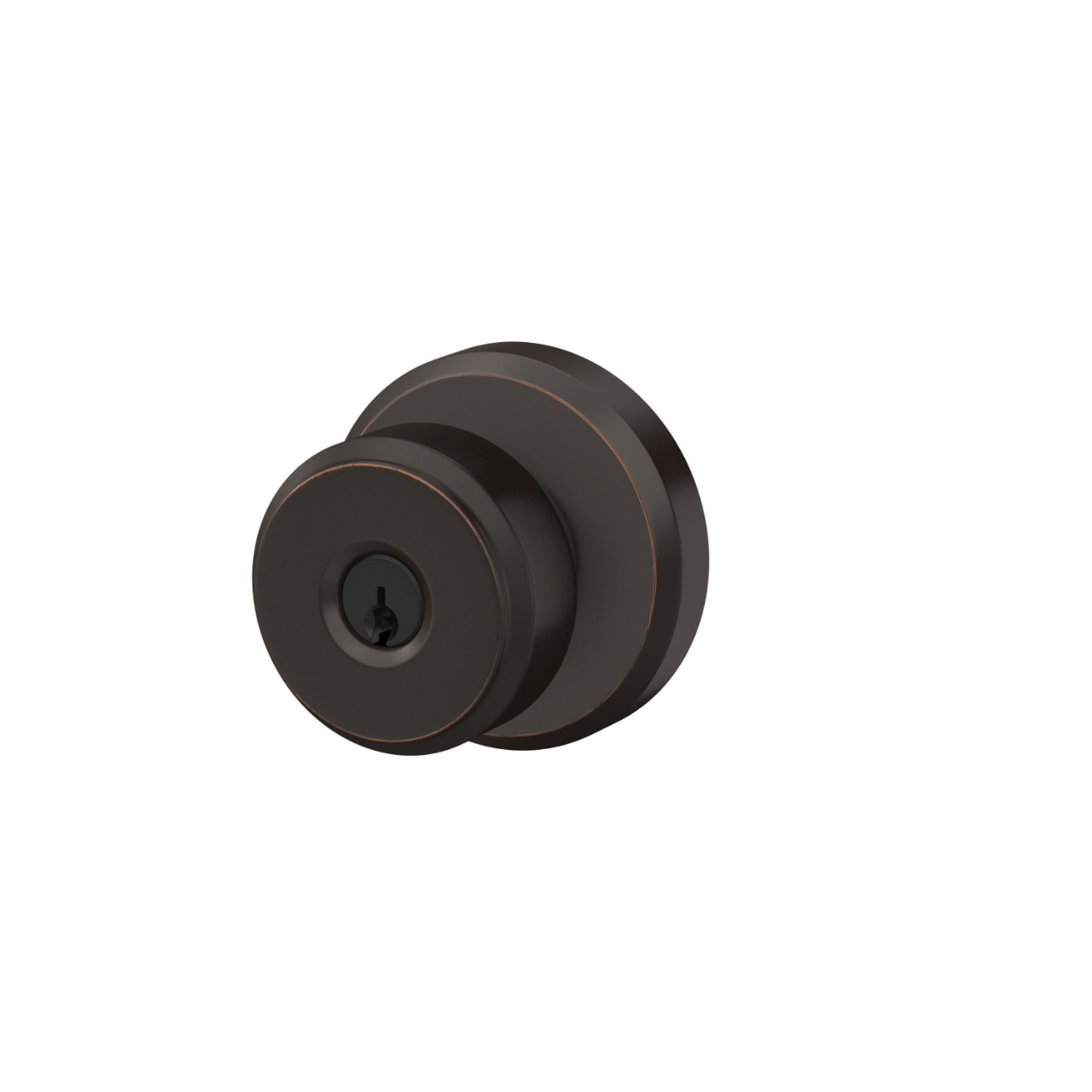 Bowery Knob Keyed Entry Lock with Greyson Trim