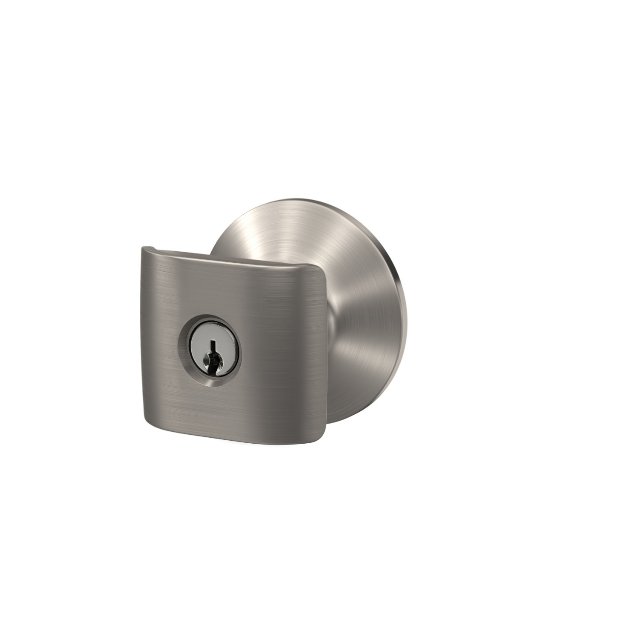 Ganton Knob with Plymouth Trim Keyed Entry Lock
