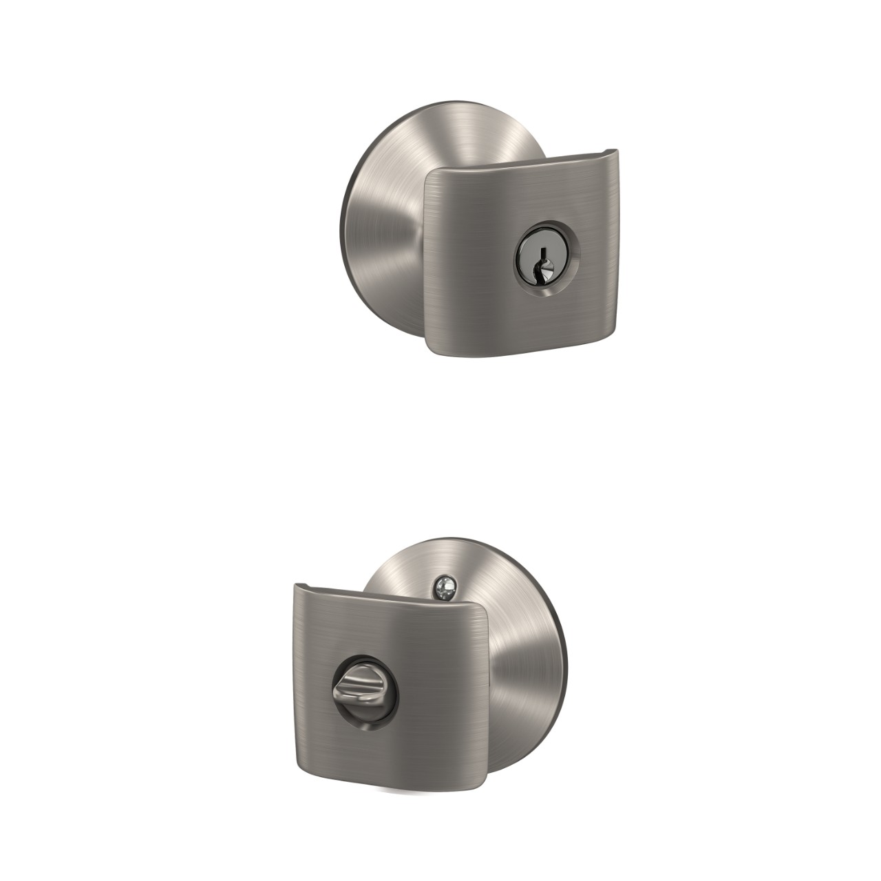 Ganton Knob with Plymouth Trim Keyed Entry Lock