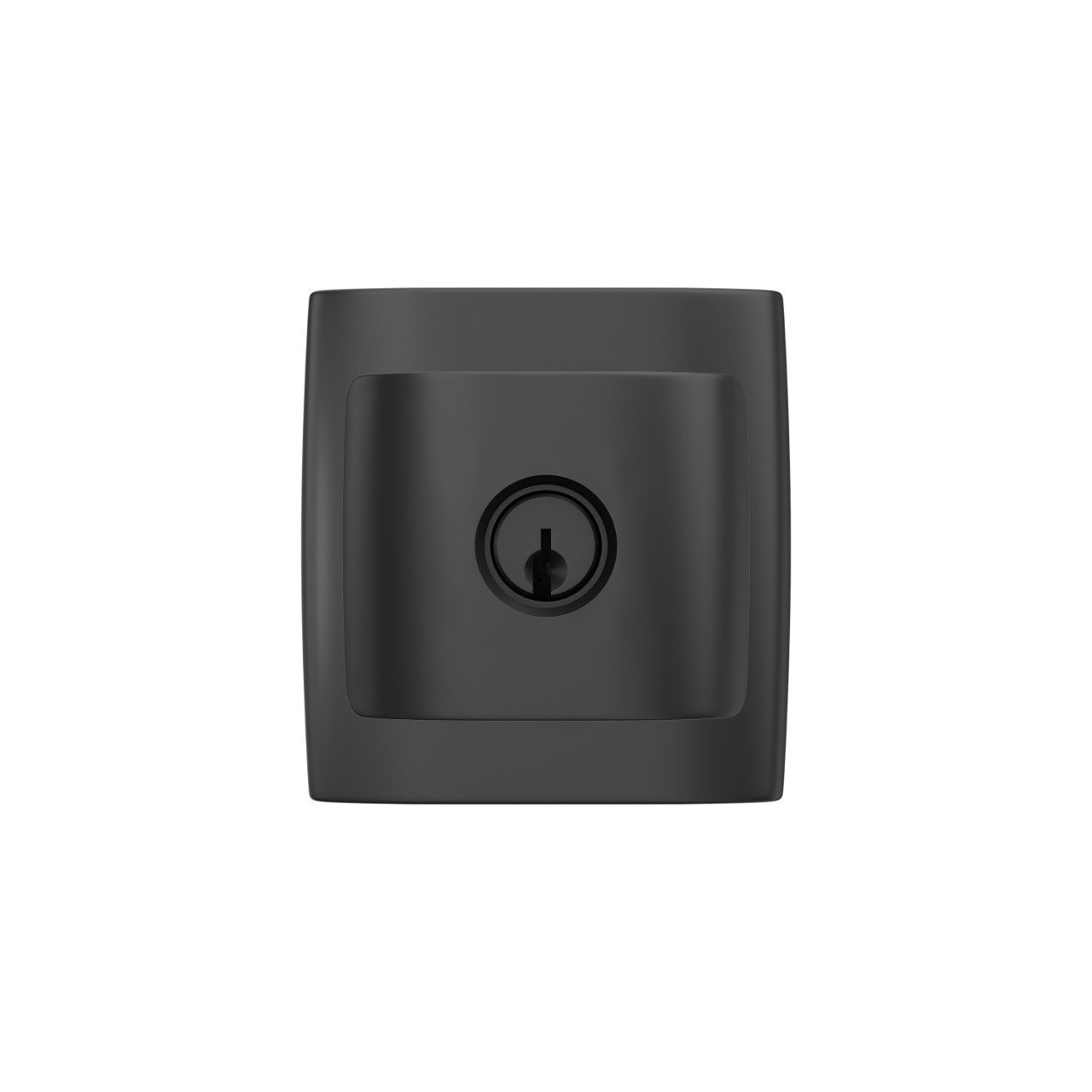 Ganton Knob with Dalton Trim Keyed Entry Lock