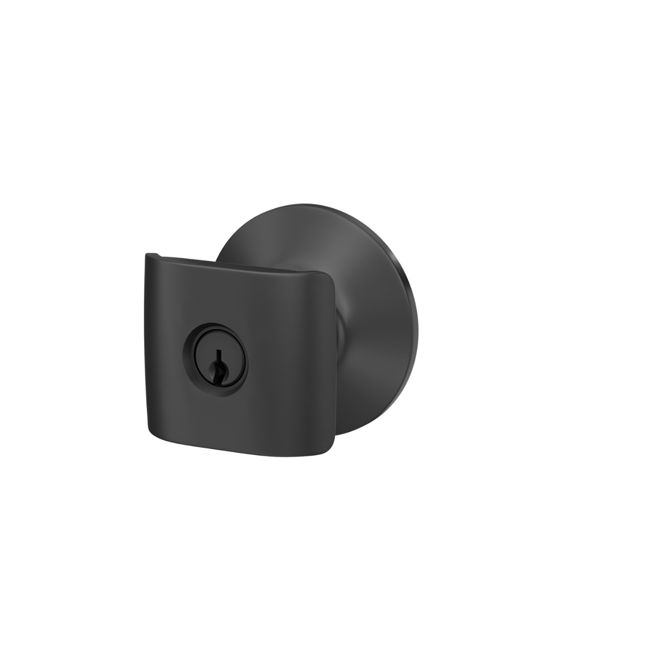 Ganton Knob with Plymouth Trim Keyed Entry Lock