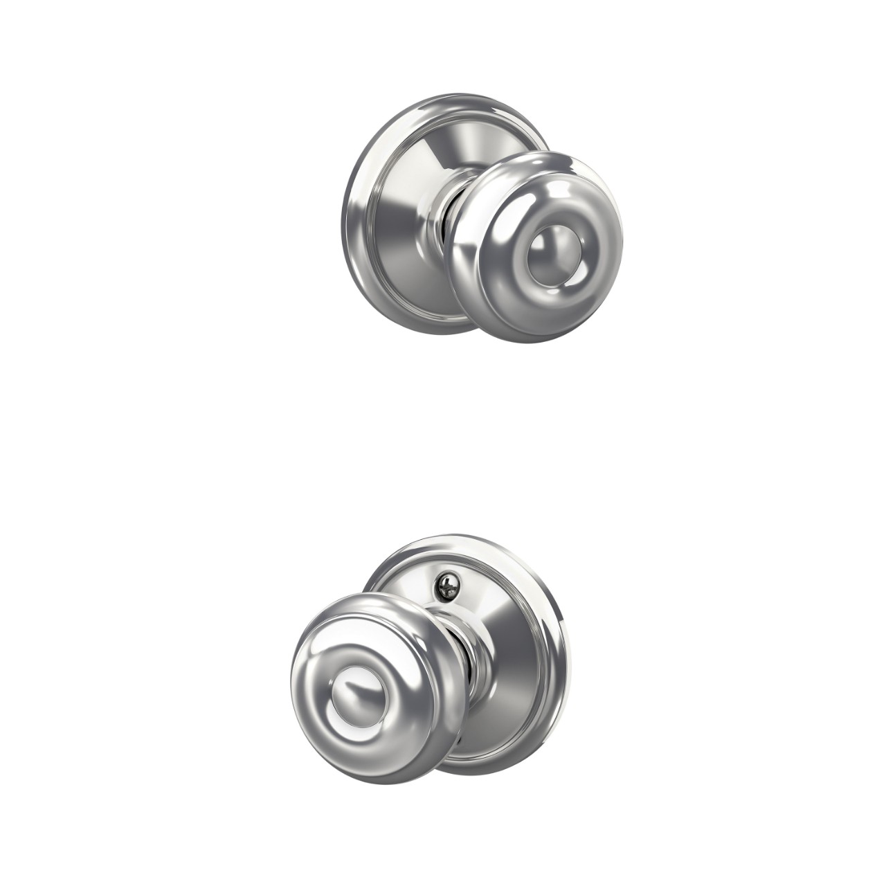 Georgian Knob Hall & Closet Lock