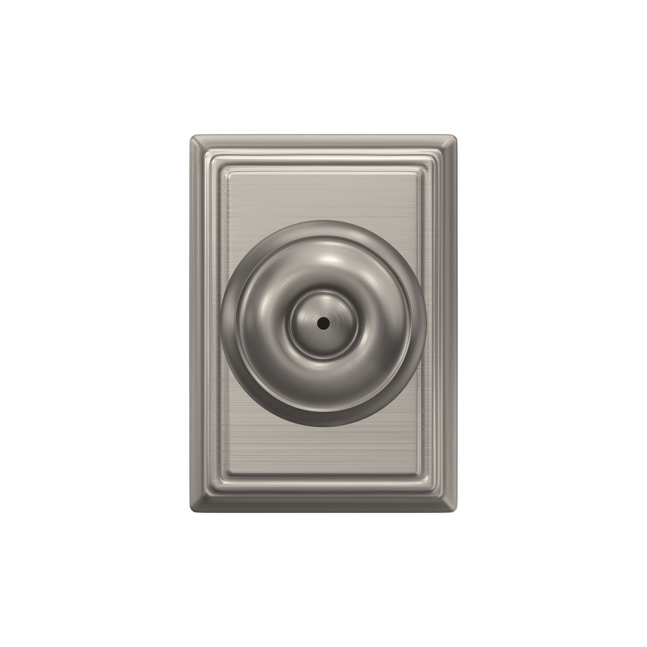 Georgian Knob Bed & Bath Lock with Addison Trim
