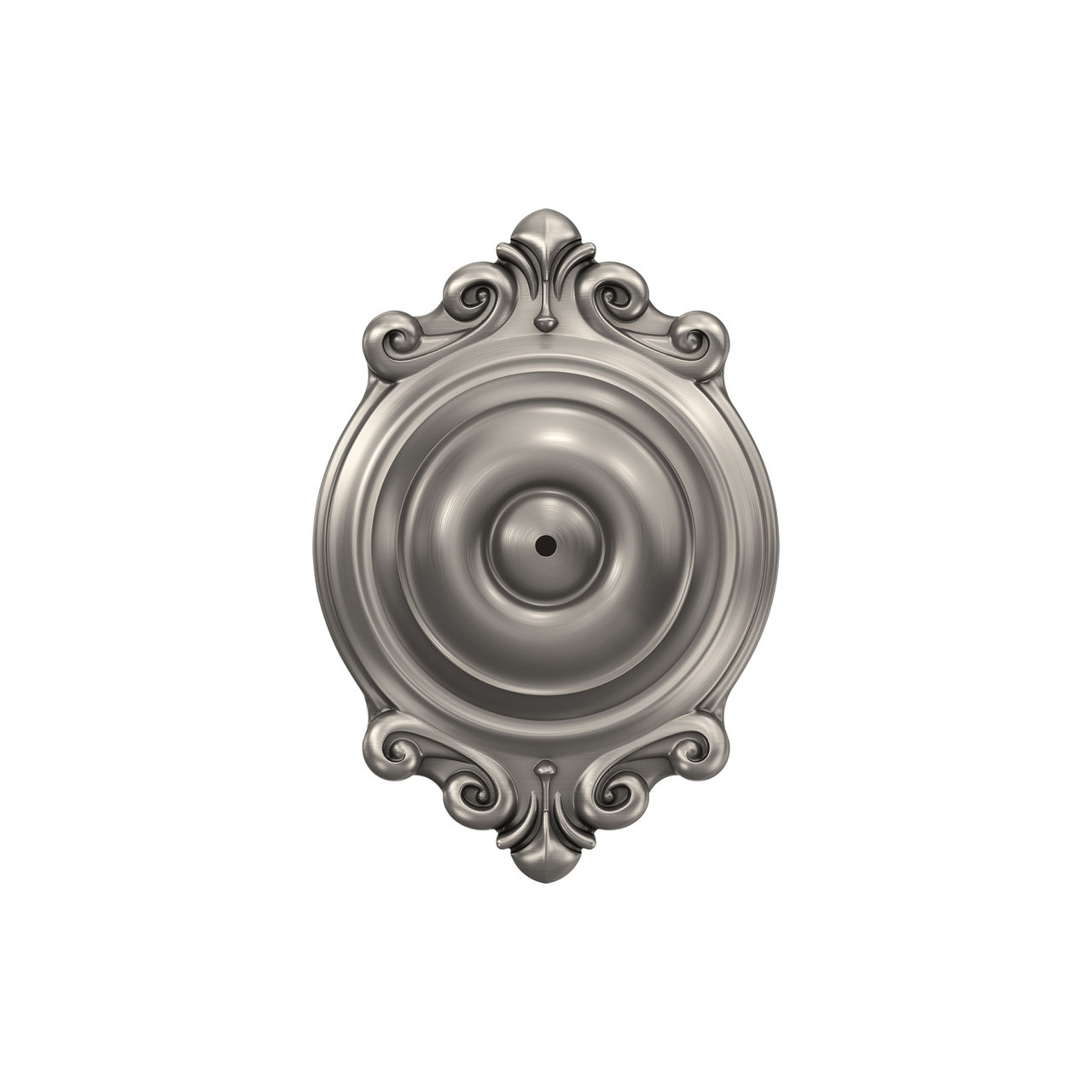 Georgian Knob Bed & Bath Lock with Brookshire Trim