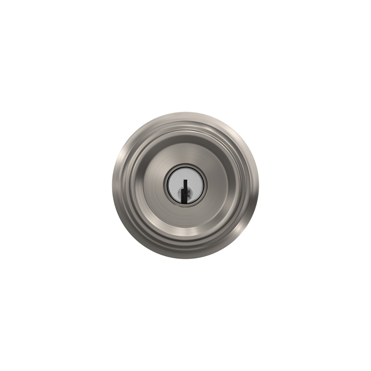 Offerman Knob with Georgian Trim Keyed Entry Lock