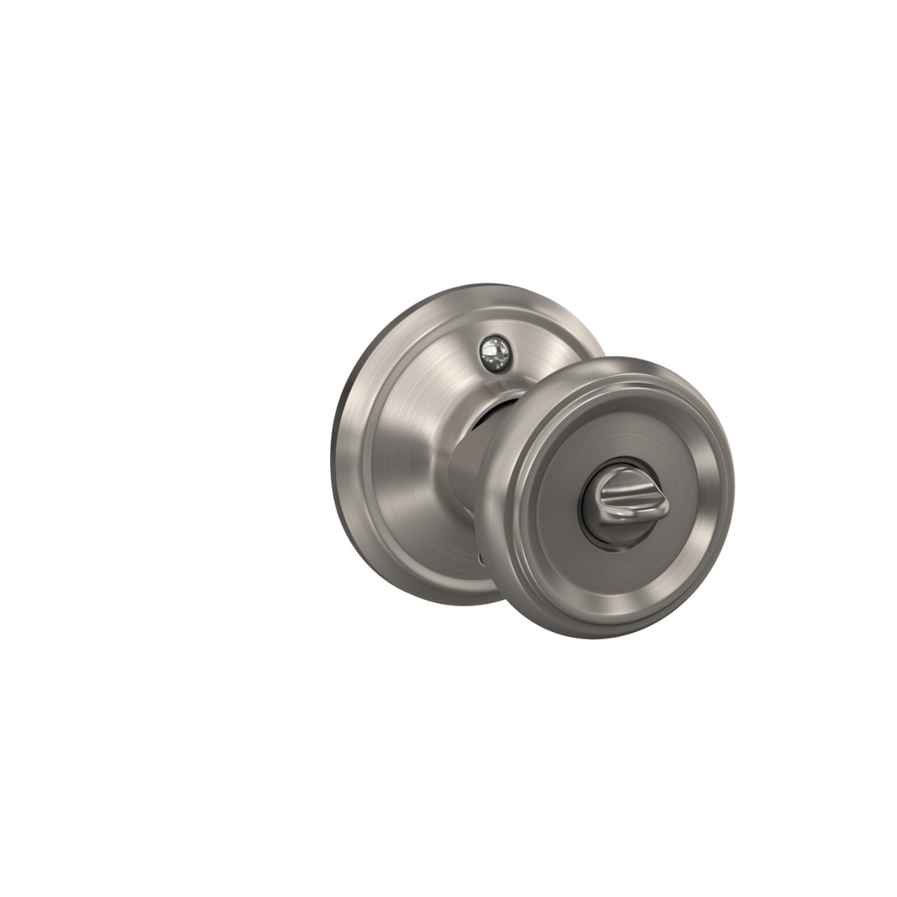 Offerman Knob with Georgian Trim Keyed Entry Lock