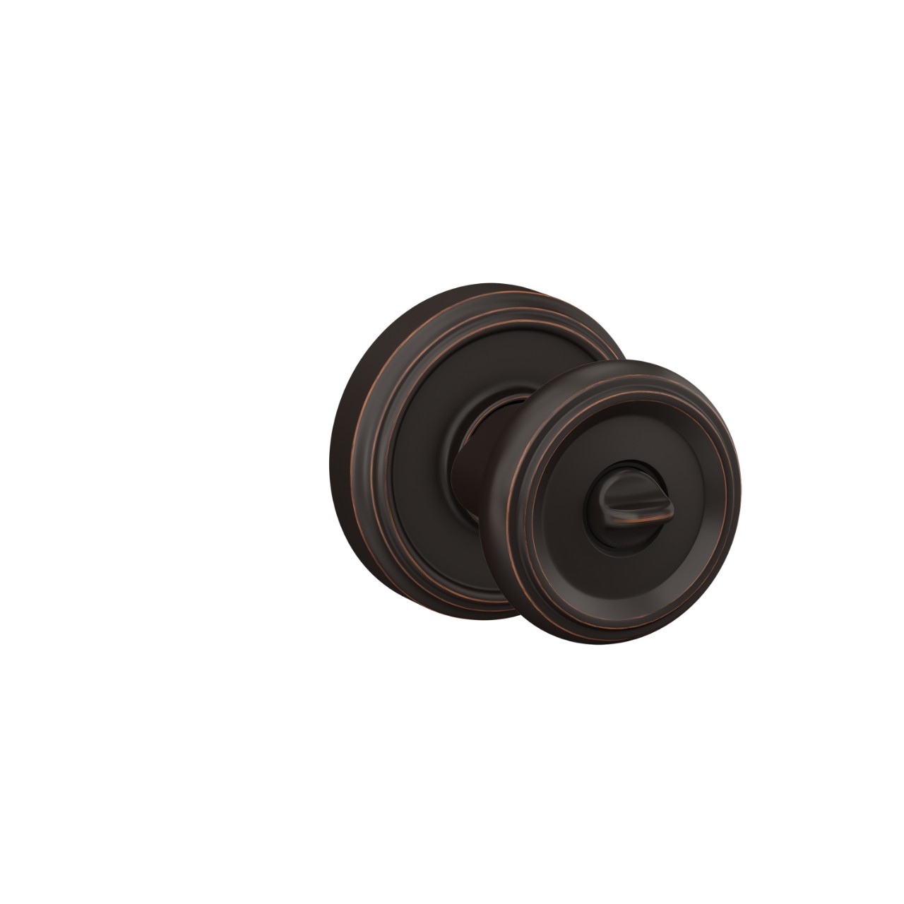 Offerman Knob Keyed Entry Lock with Indy Trim