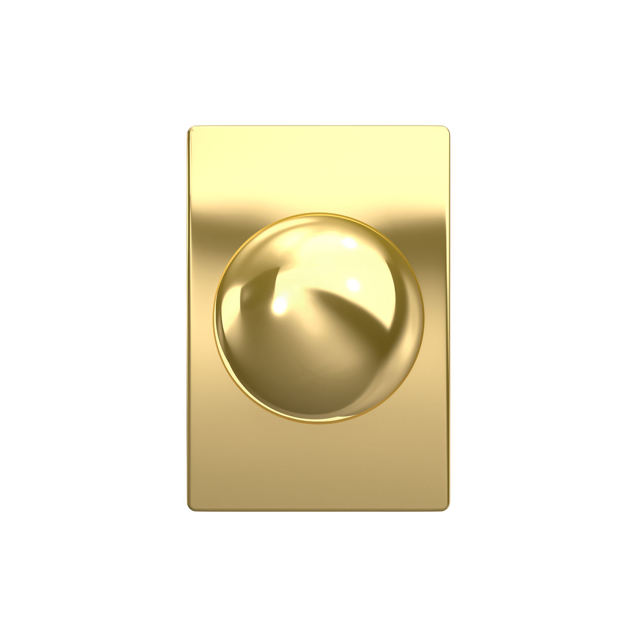 Orbit Knob Hall & Closet Lock with Century Trim