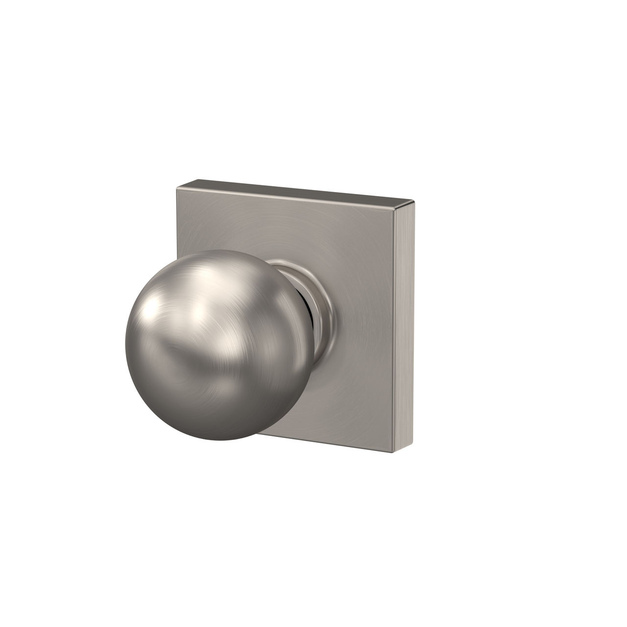 Orbit Knob Hall & Closet Lock with Collins Trim