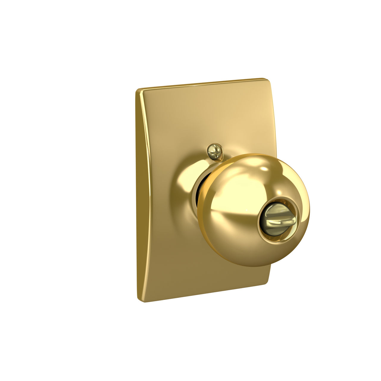 Orbit Knob Keyed Entry Lock with Century Trim
