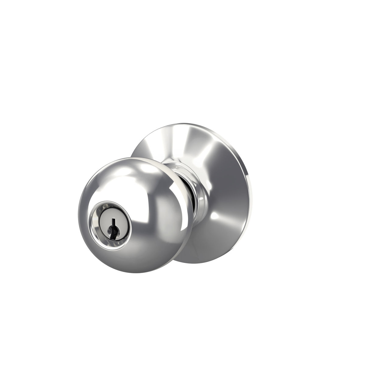 Orbit Knob Keyed Entry Lock