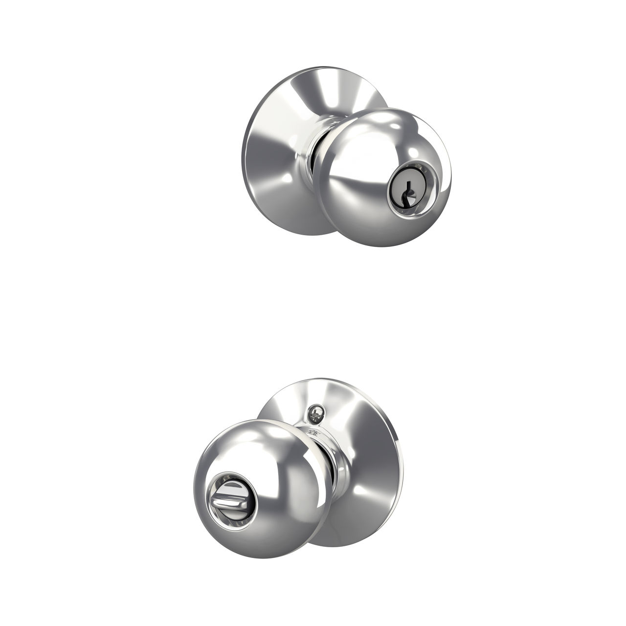 Orbit Knob Keyed Entry Lock
