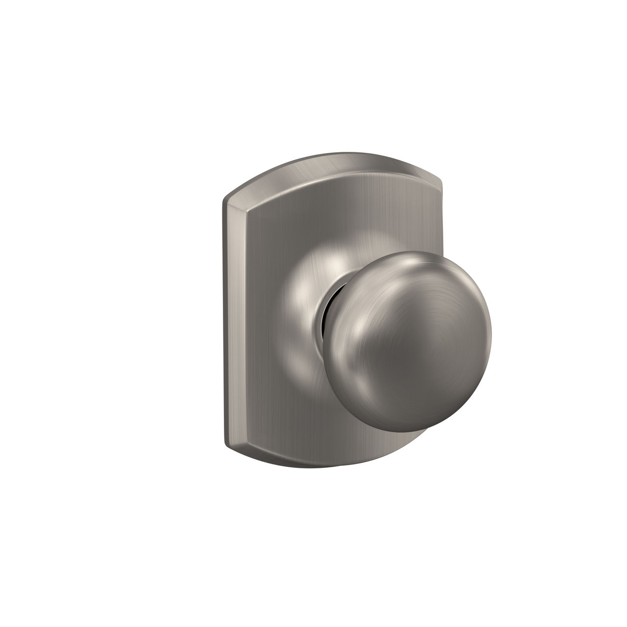Plymouth Knob Hall & Closet Lock with Greenwich Trim