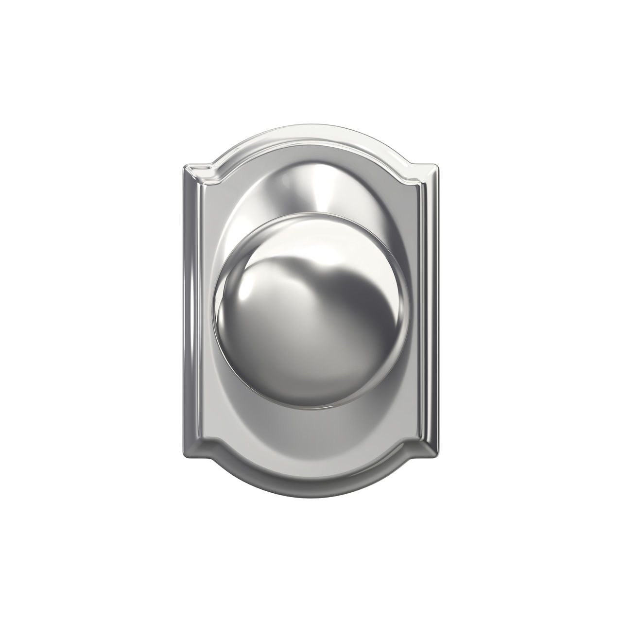 Plymouth Knob Hall & Closet Lock with Camelot Trim