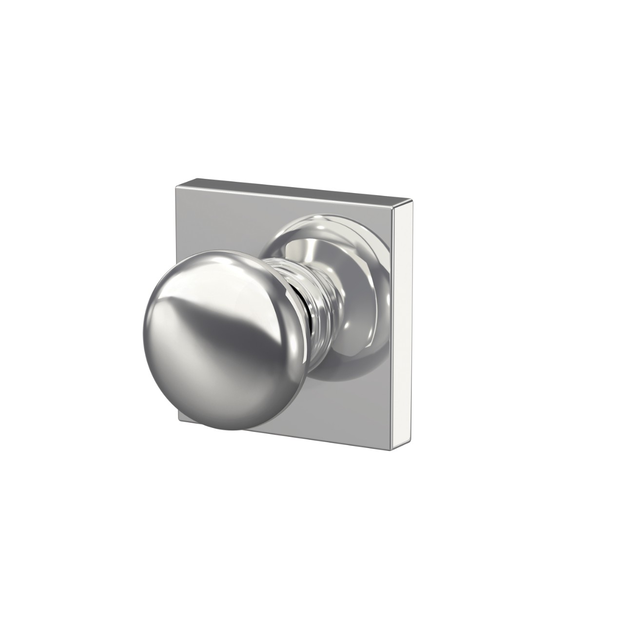 Plymouth Knob Hall & Closet Lock with Collins Trim