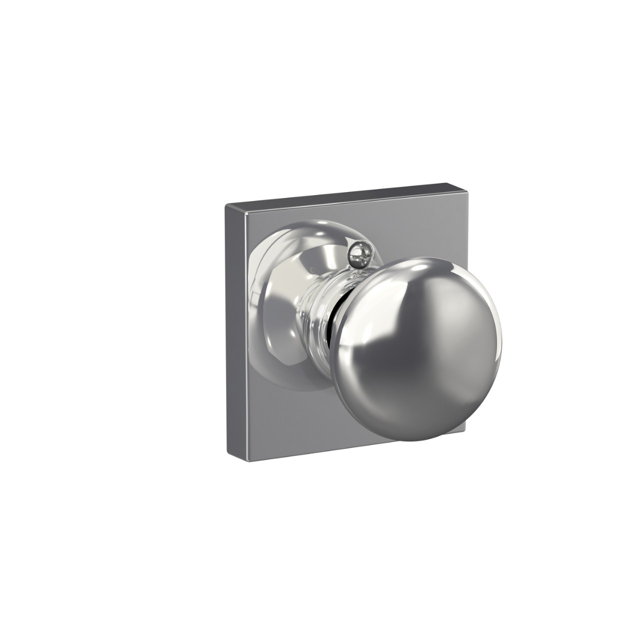 Plymouth Knob Hall & Closet Lock with Collins Trim