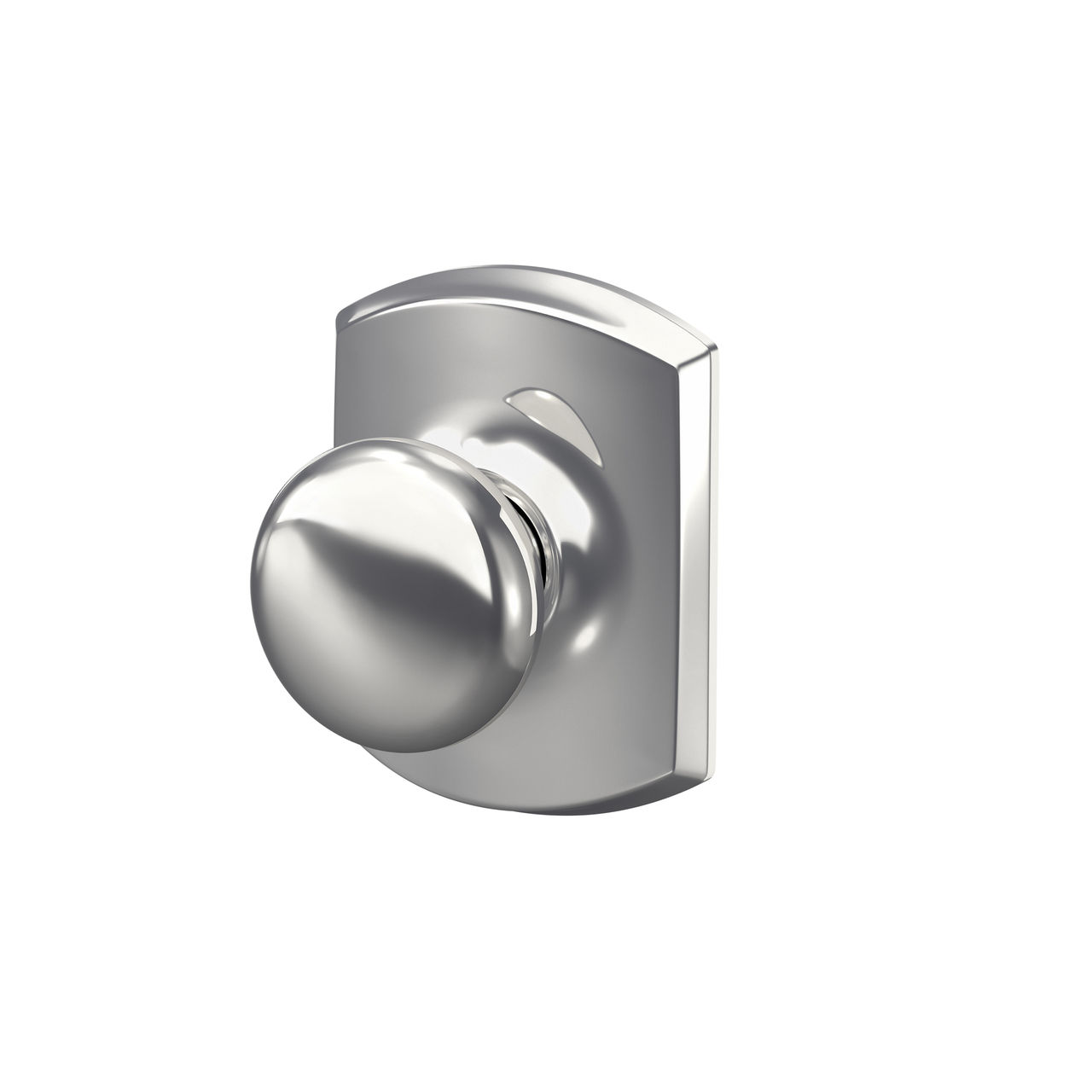 Plymouth Knob Hall & Closet Lock with Greenwich Trim