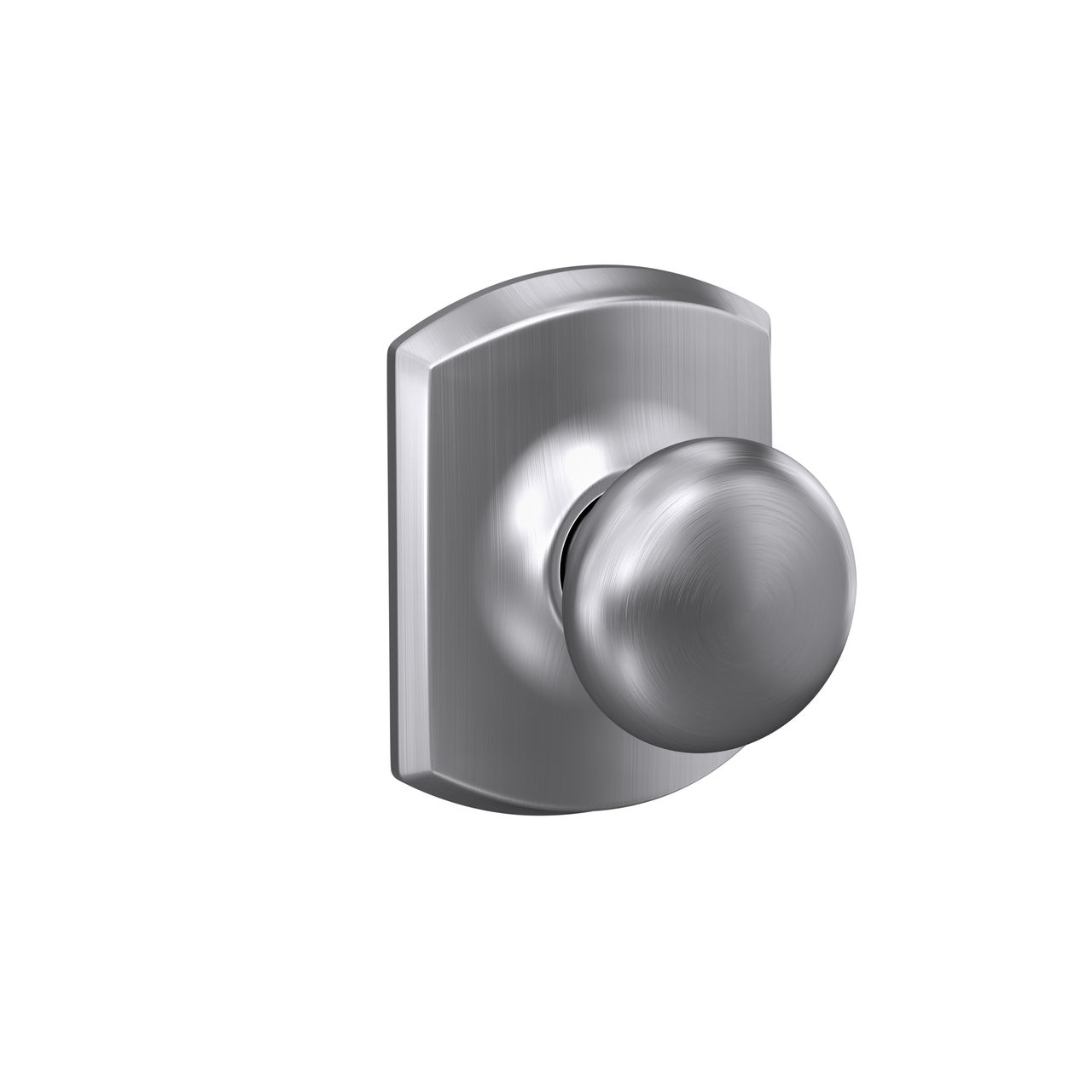 Plymouth Knob Hall & Closet Lock with Greenwich Trim