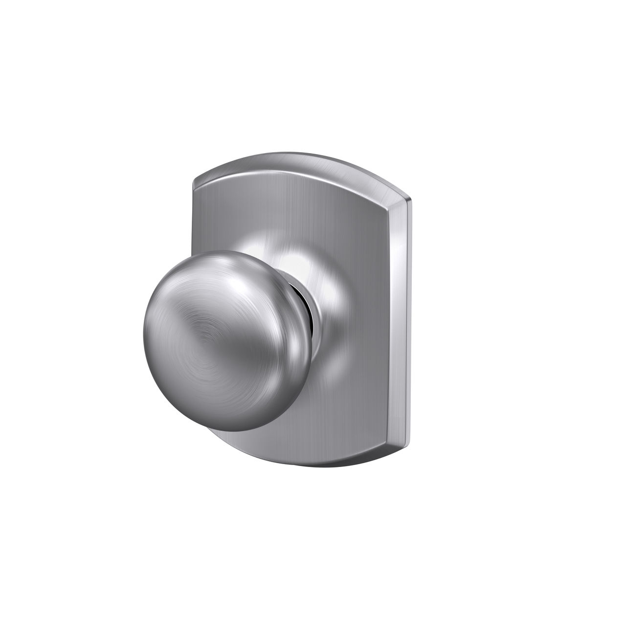 Plymouth Knob Hall & Closet Lock with Greenwich Trim