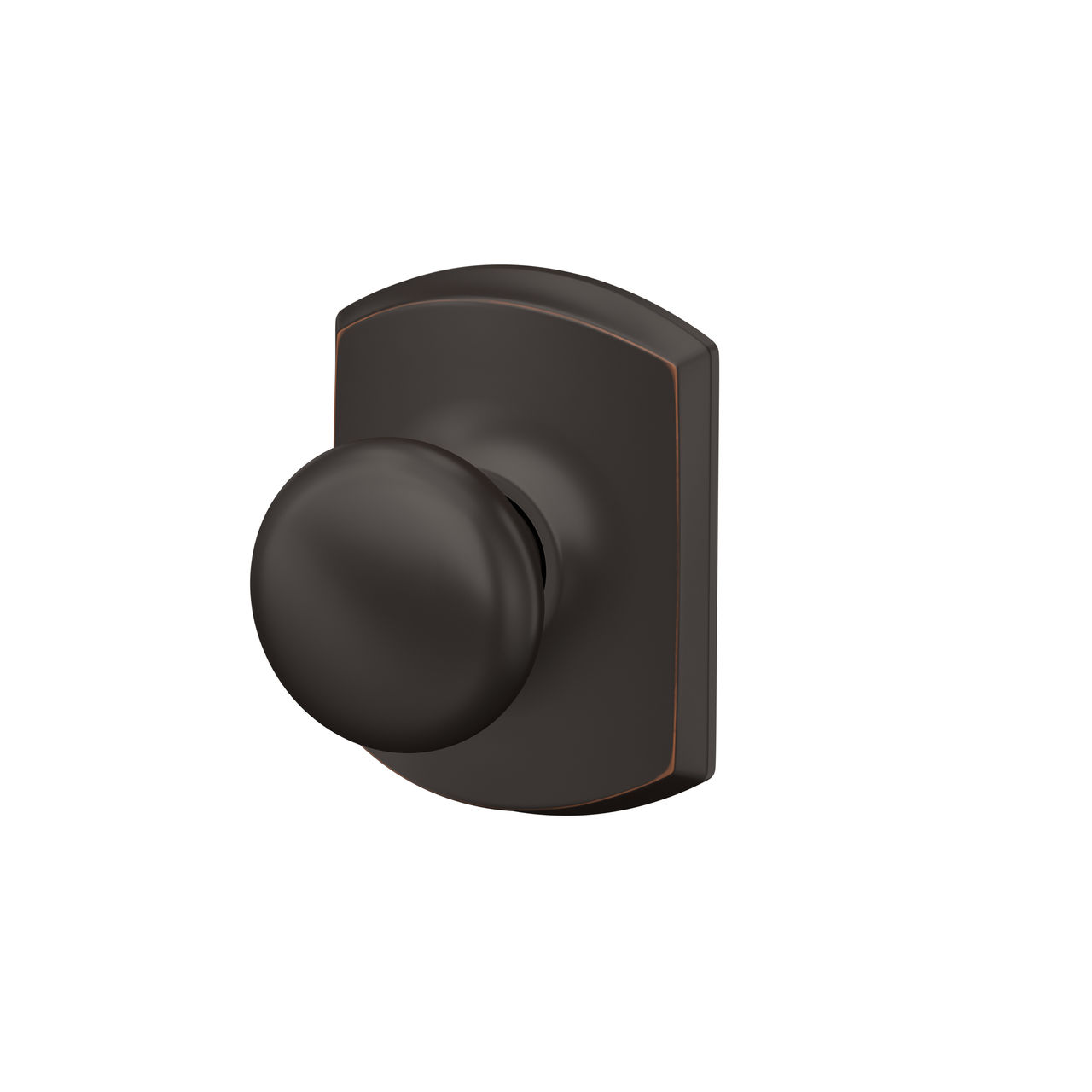 Plymouth Knob Hall & Closet Lock with Greenwich Trim