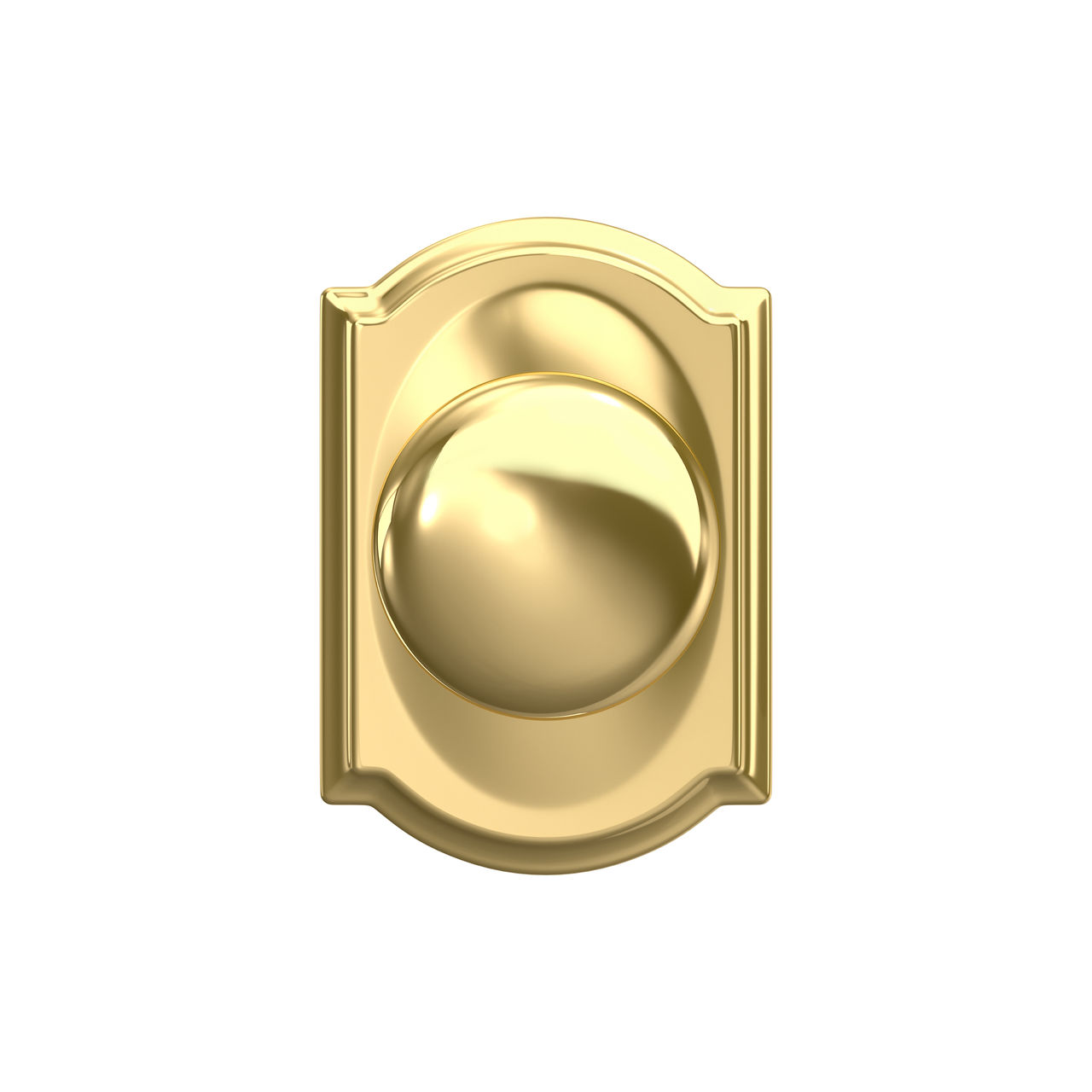 Plymouth Non-Turning (Dummy) Door Knob with Camelot Trim