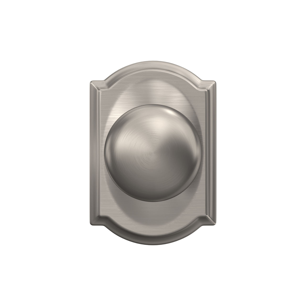 Plymouth Non-Turning (Dummy) Door Knob with Camelot Trim