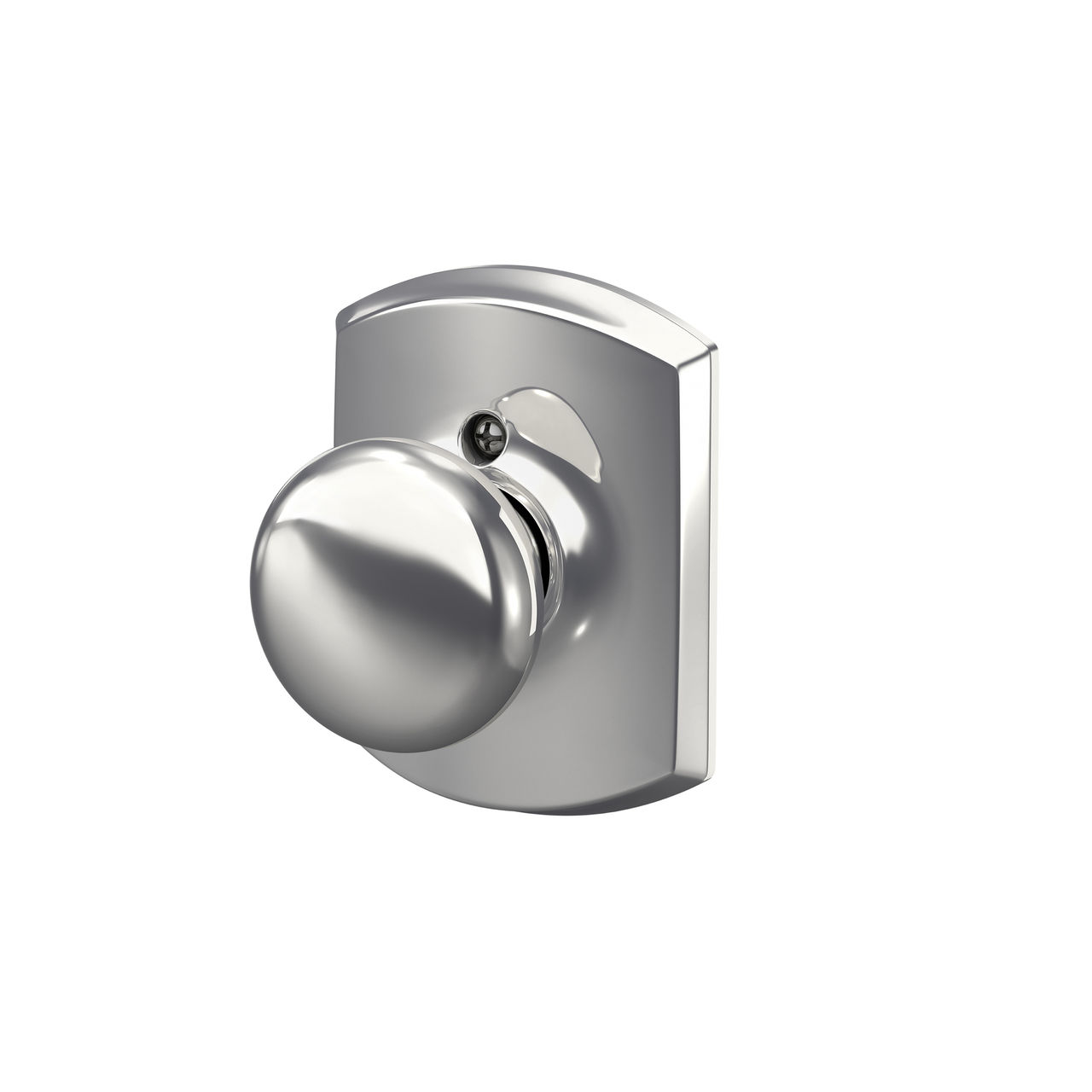 Plymouth Non-Turning (Dummy) Door Knob with Greenwich Trim