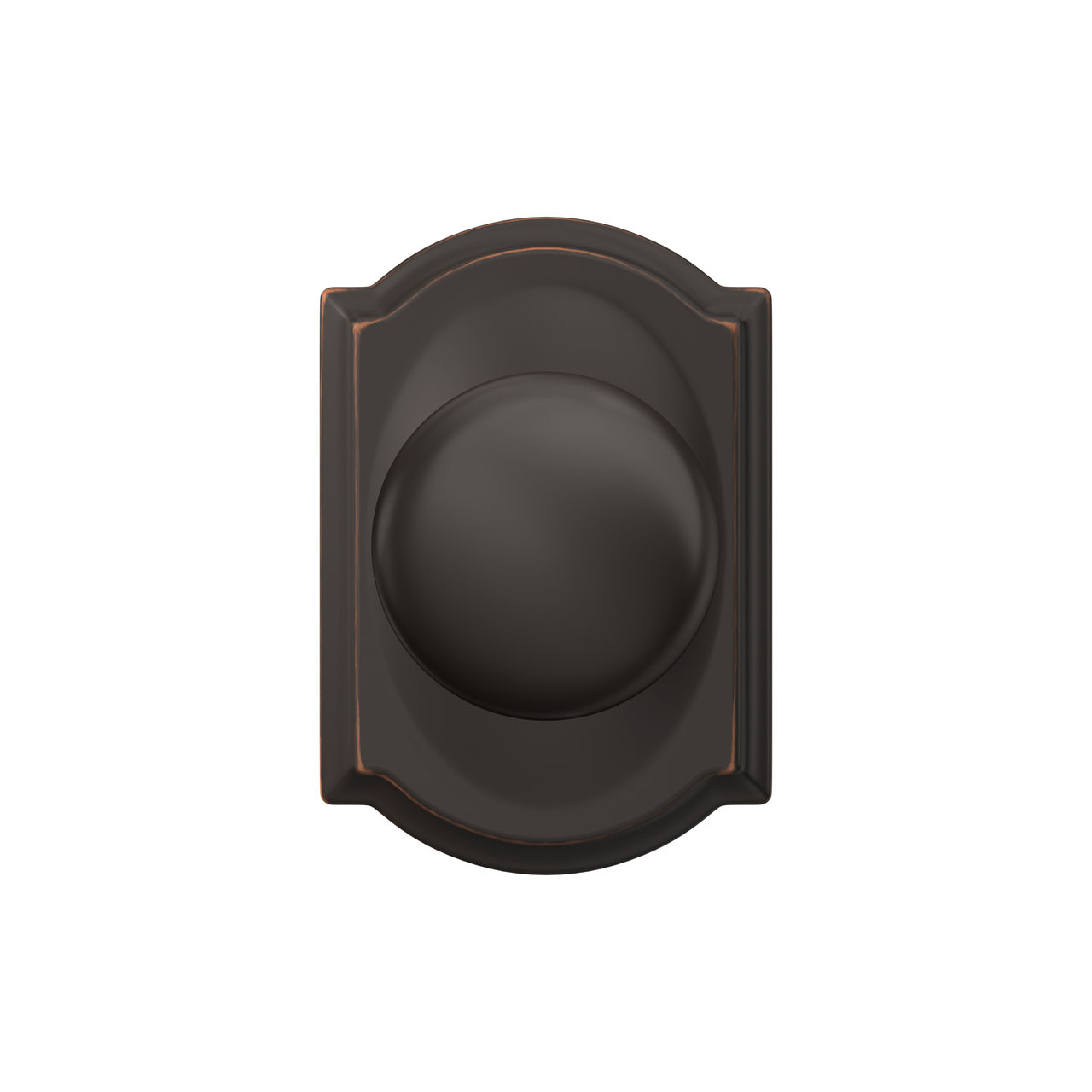 Plymouth Non-Turning (Dummy) Door Knob with Camelot Trim