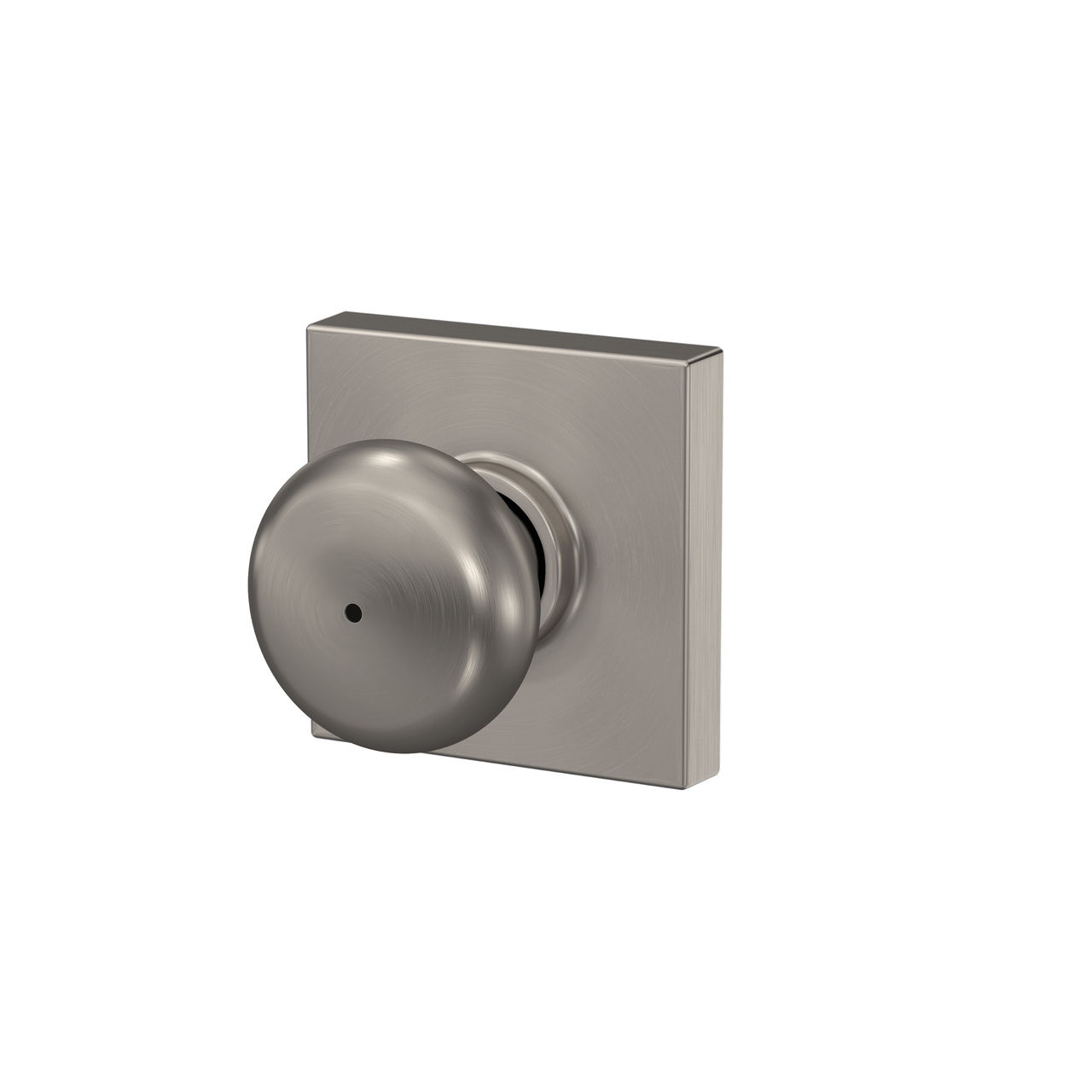 Plymouth Knob Bed & Bath Lock with Collins Trim