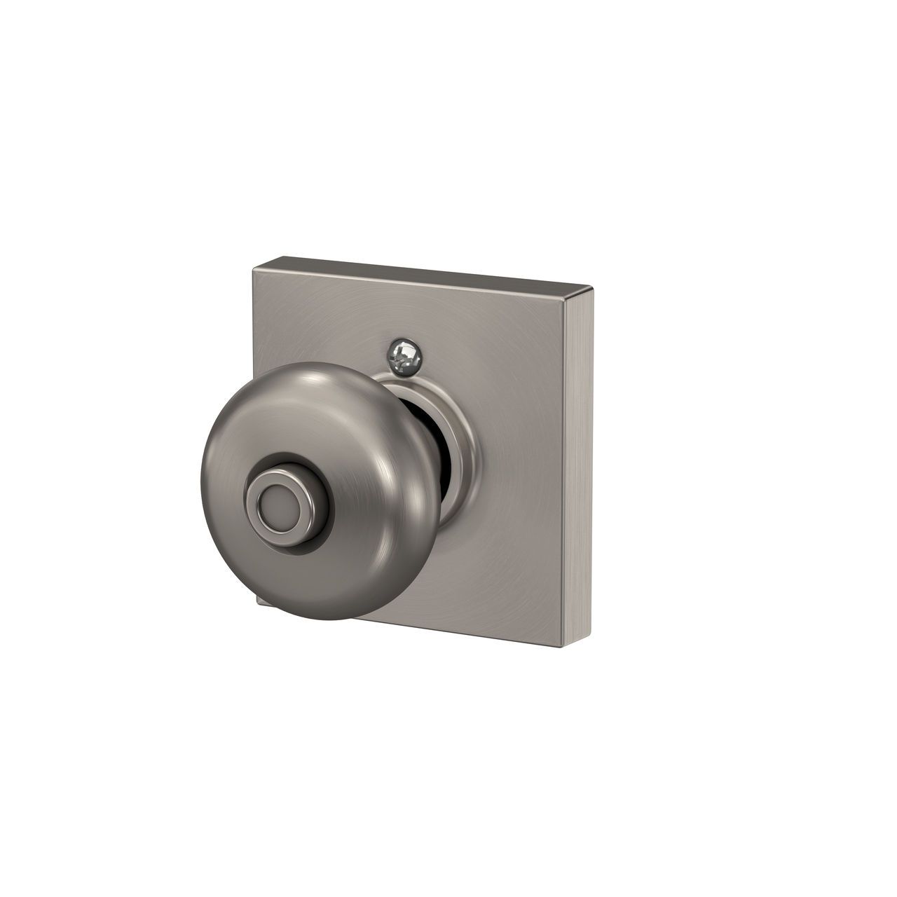 Plymouth Knob Bed & Bath Lock with Collins Trim