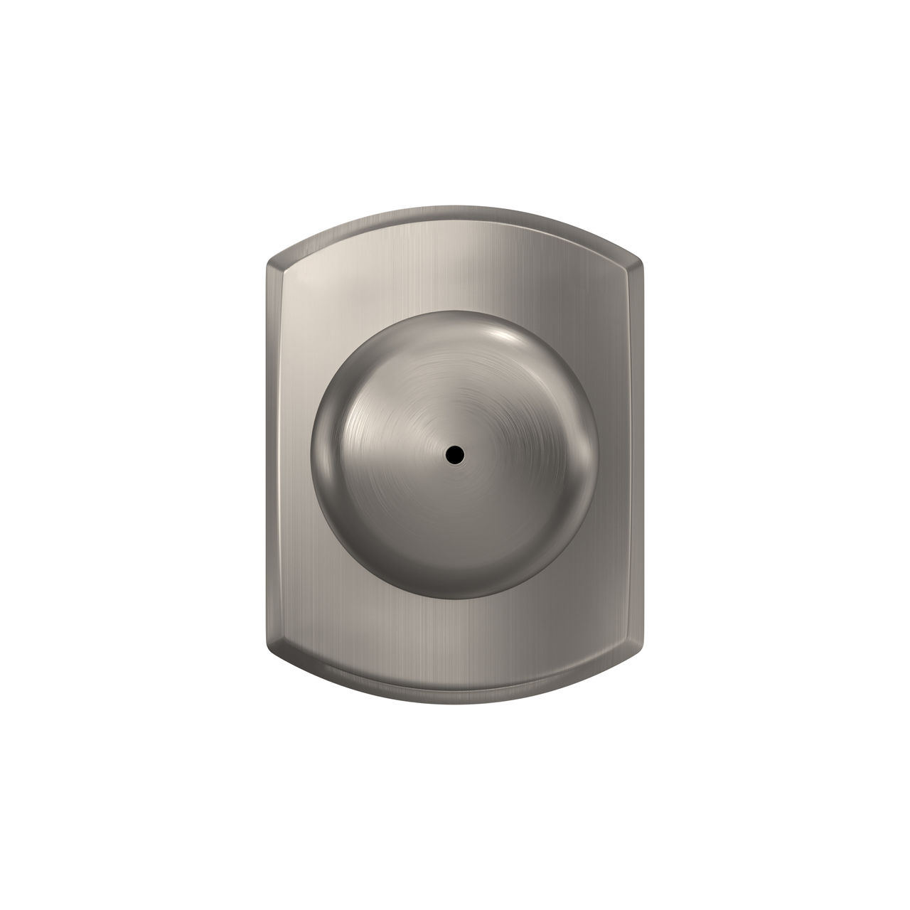 Plymouth Knob Bed & Bath Lock with Greenwich Trim