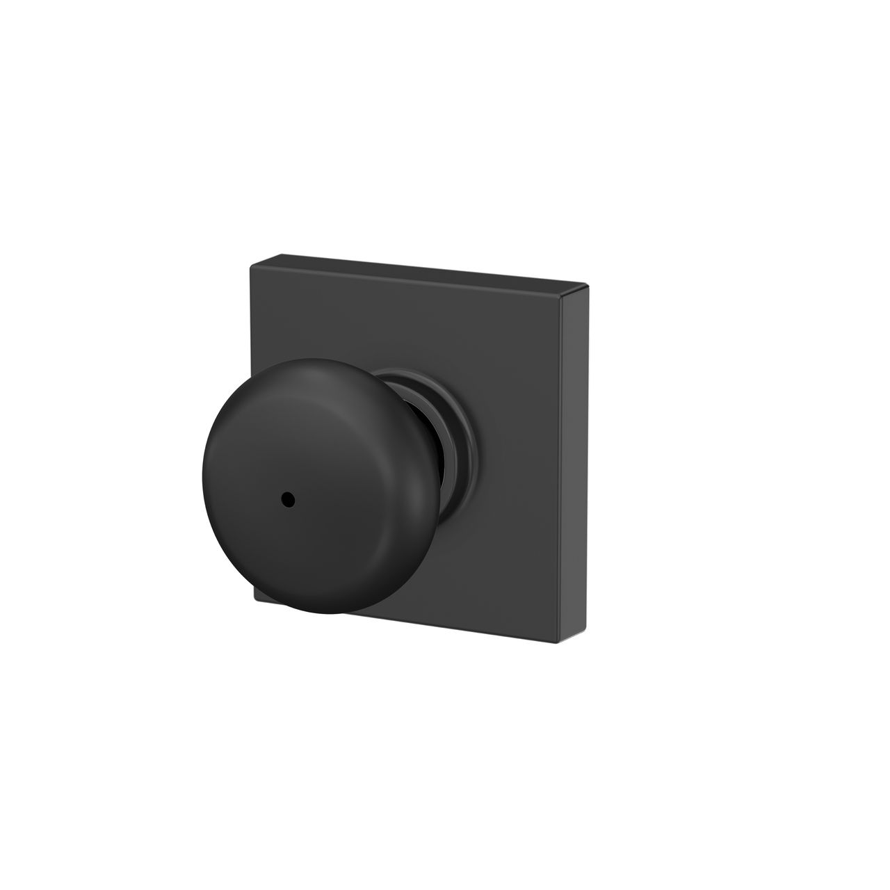 Plymouth Knob Bed & Bath Lock with Collins Trim