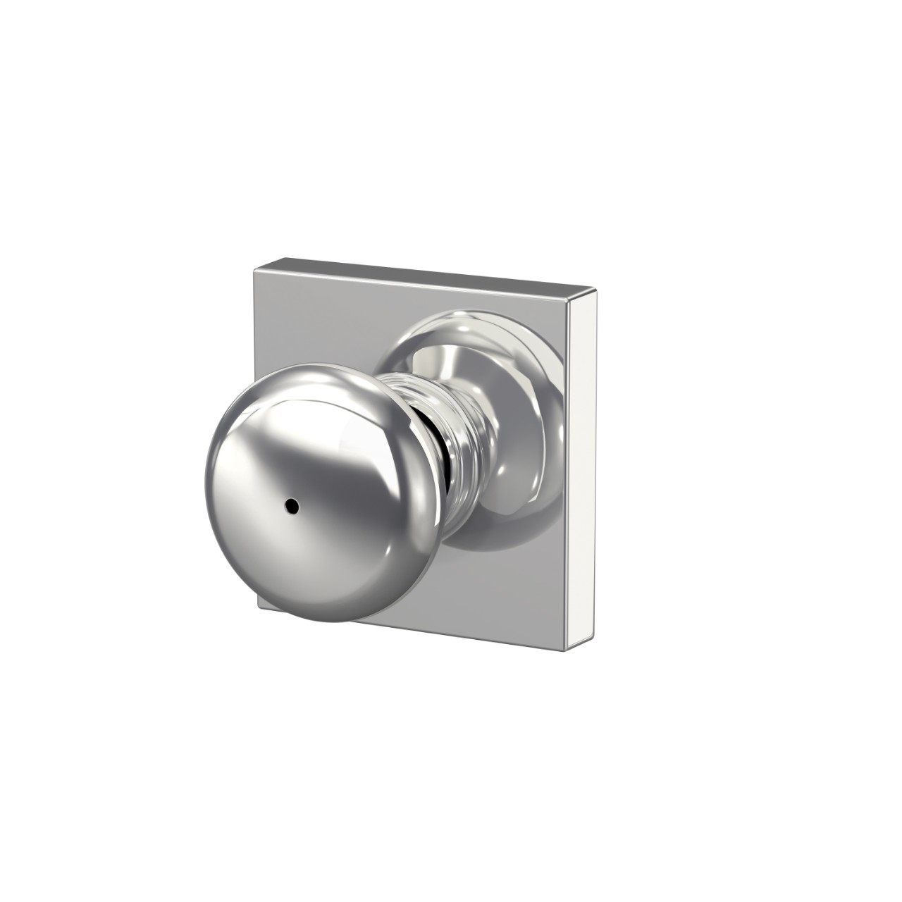 Plymouth Knob Bed & Bath Lock with Collins Trim