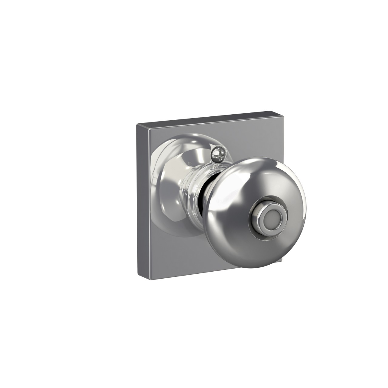 Plymouth Knob Bed & Bath Lock with Collins Trim