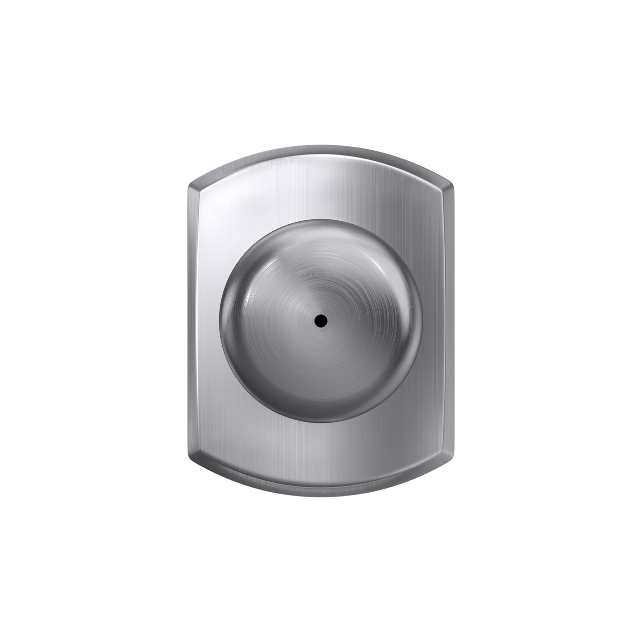 Plymouth Knob Bed & Bath Lock with Greenwich Trim