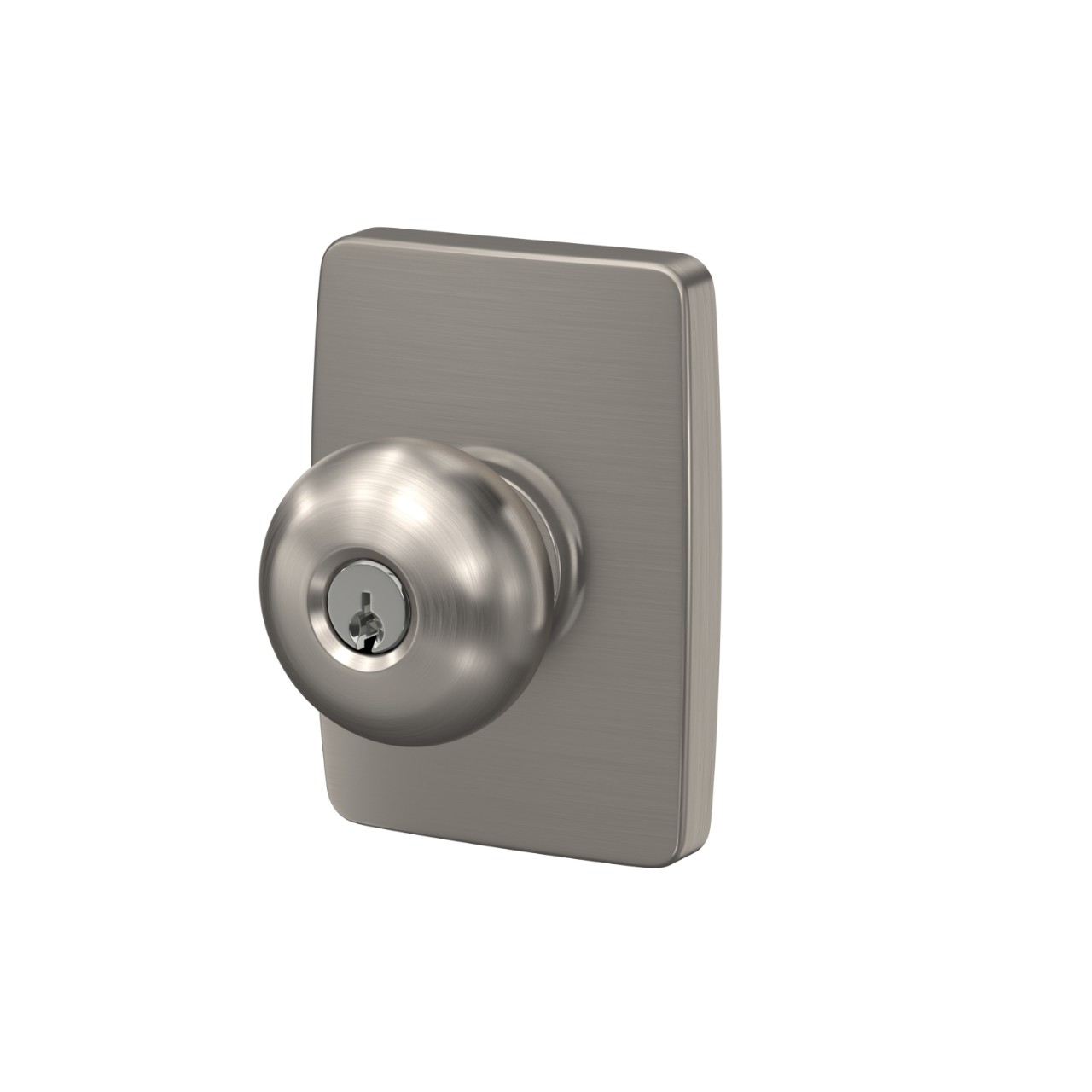 Plymouth Knob Keyed Entry Lock with Greene Trim